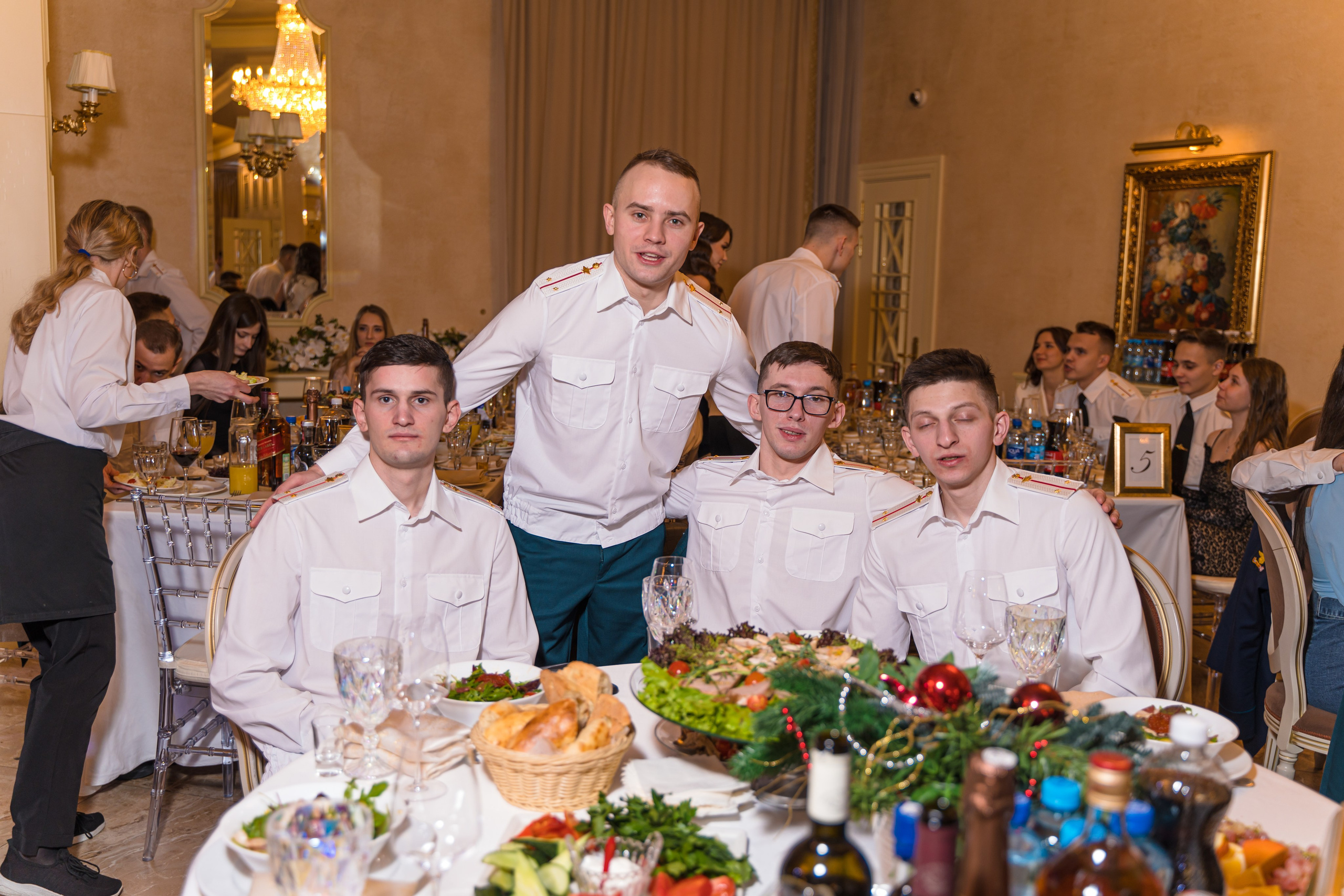 Фотосъемка выпуска военной академии и вручение дипломов