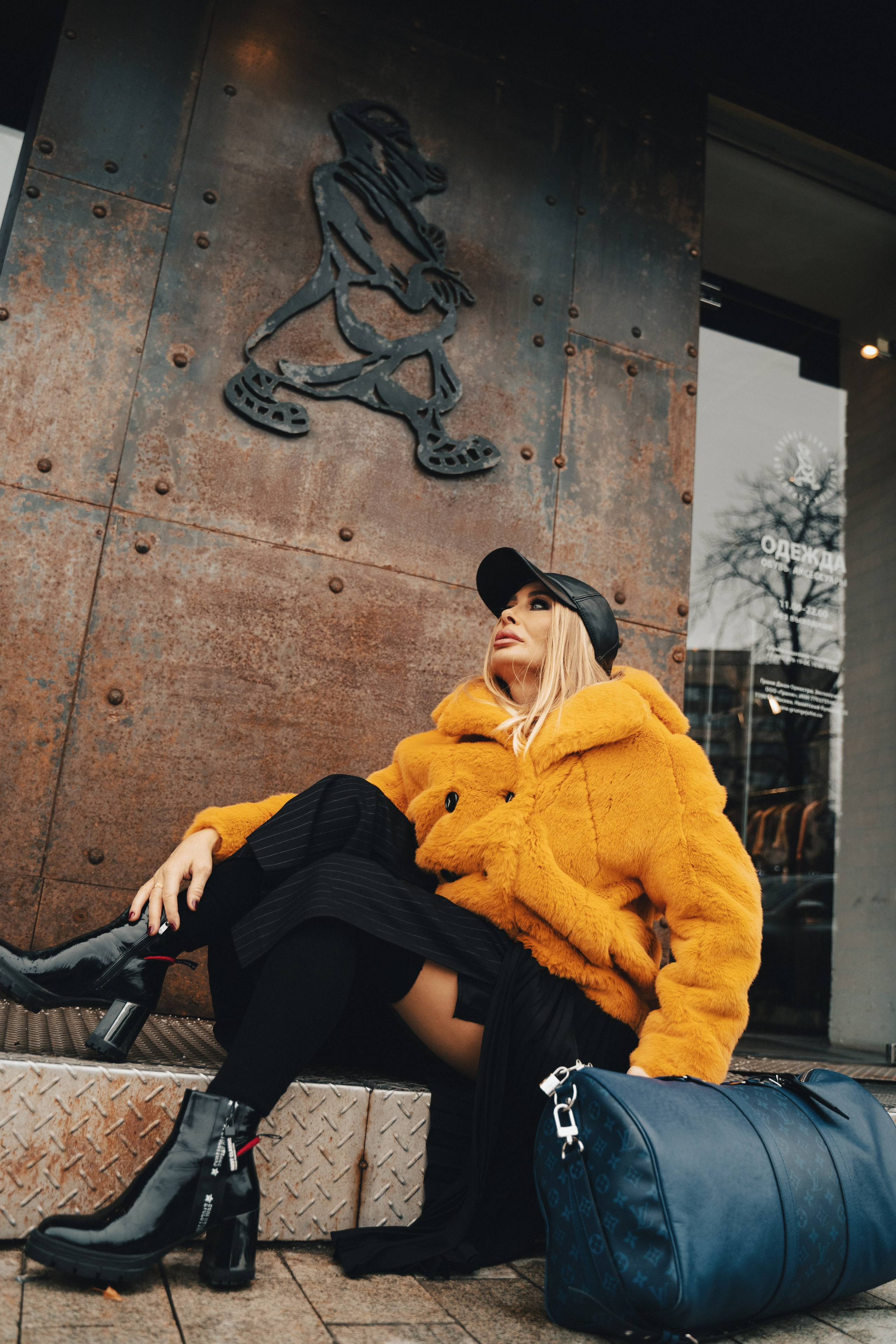 Светлана s t r e e t. Контент фотограф в Москве Кулич Настя