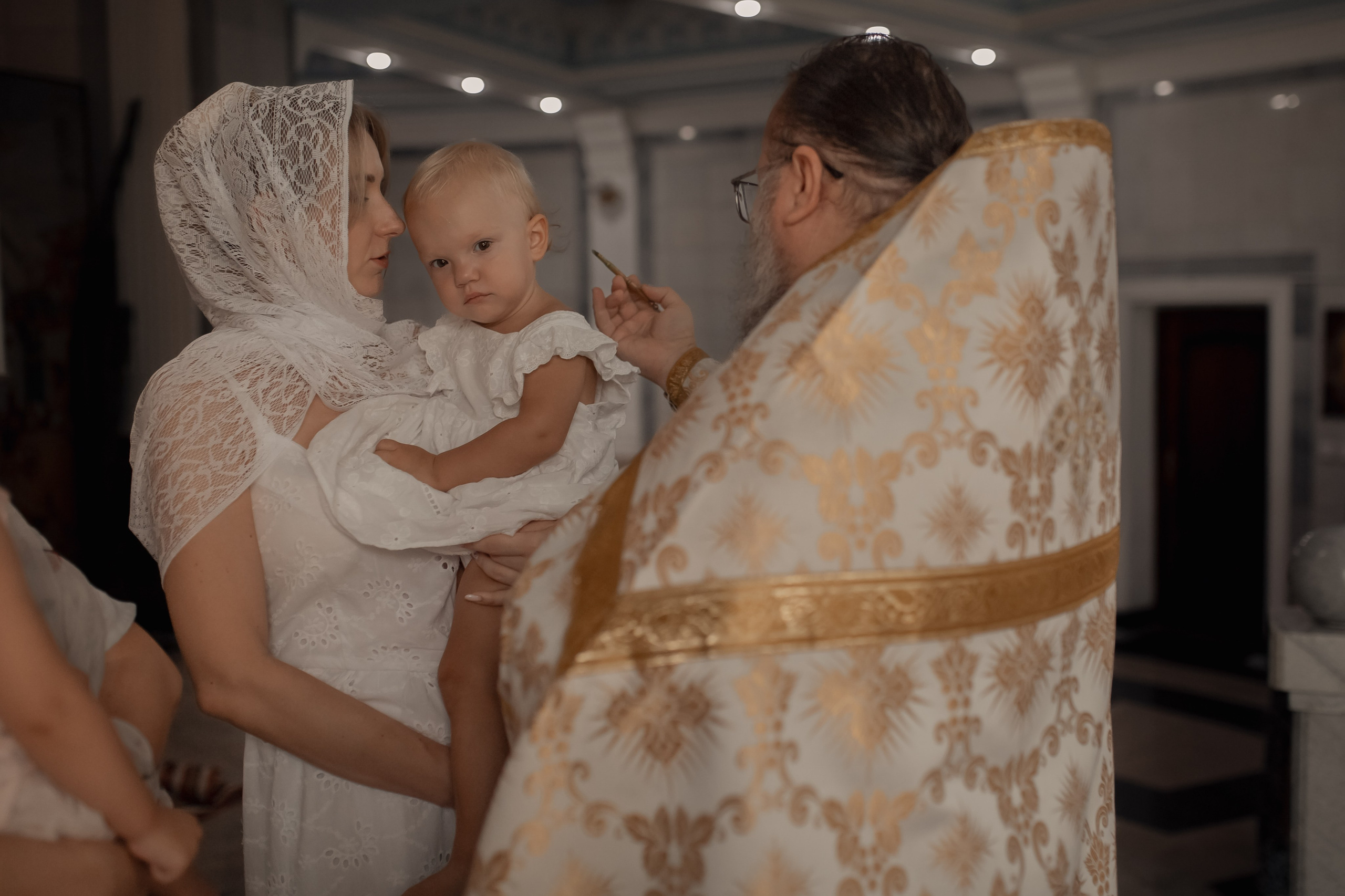 Крещение Алисы и Ксении. Фотограф на Крещение и Венчание в Ташкенте