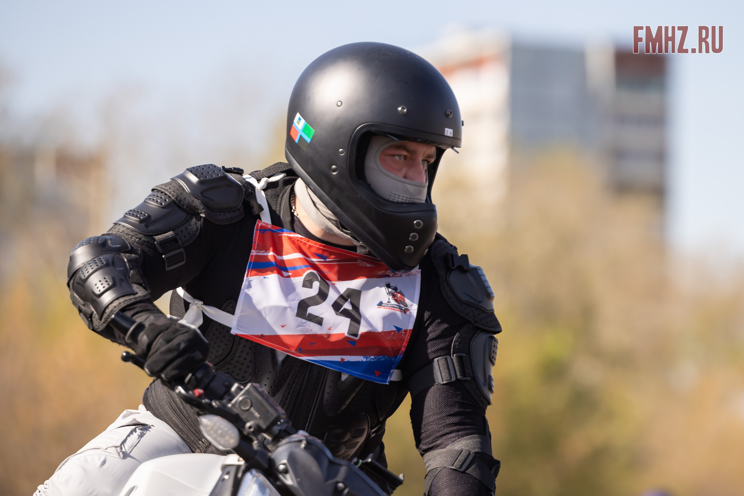 Соревнования по мотоджимхане на площадке Мосгортранс 15.09.2024. Фотограф Владимир Охрименко