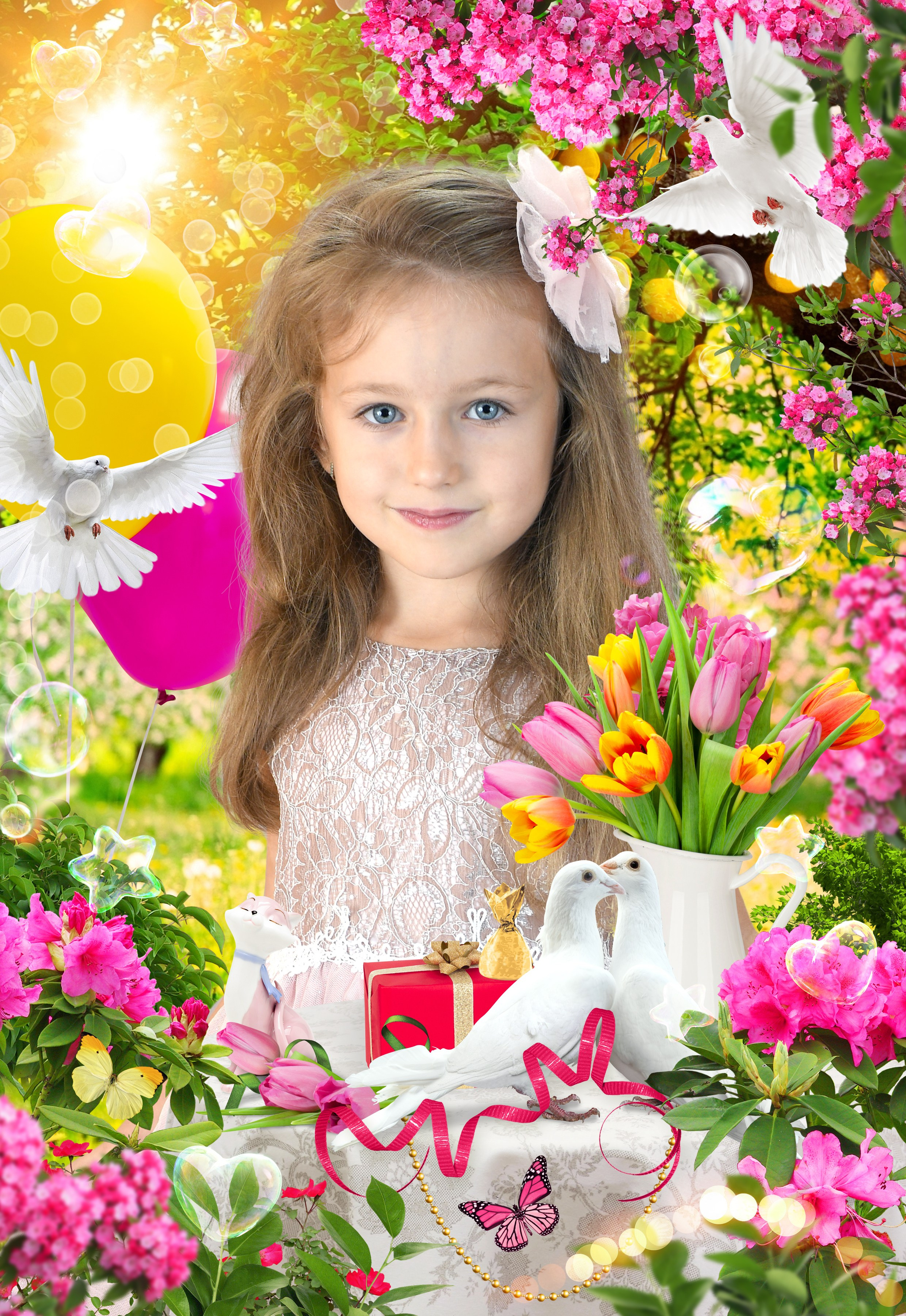 8 марта. Детская выездная фотостудия