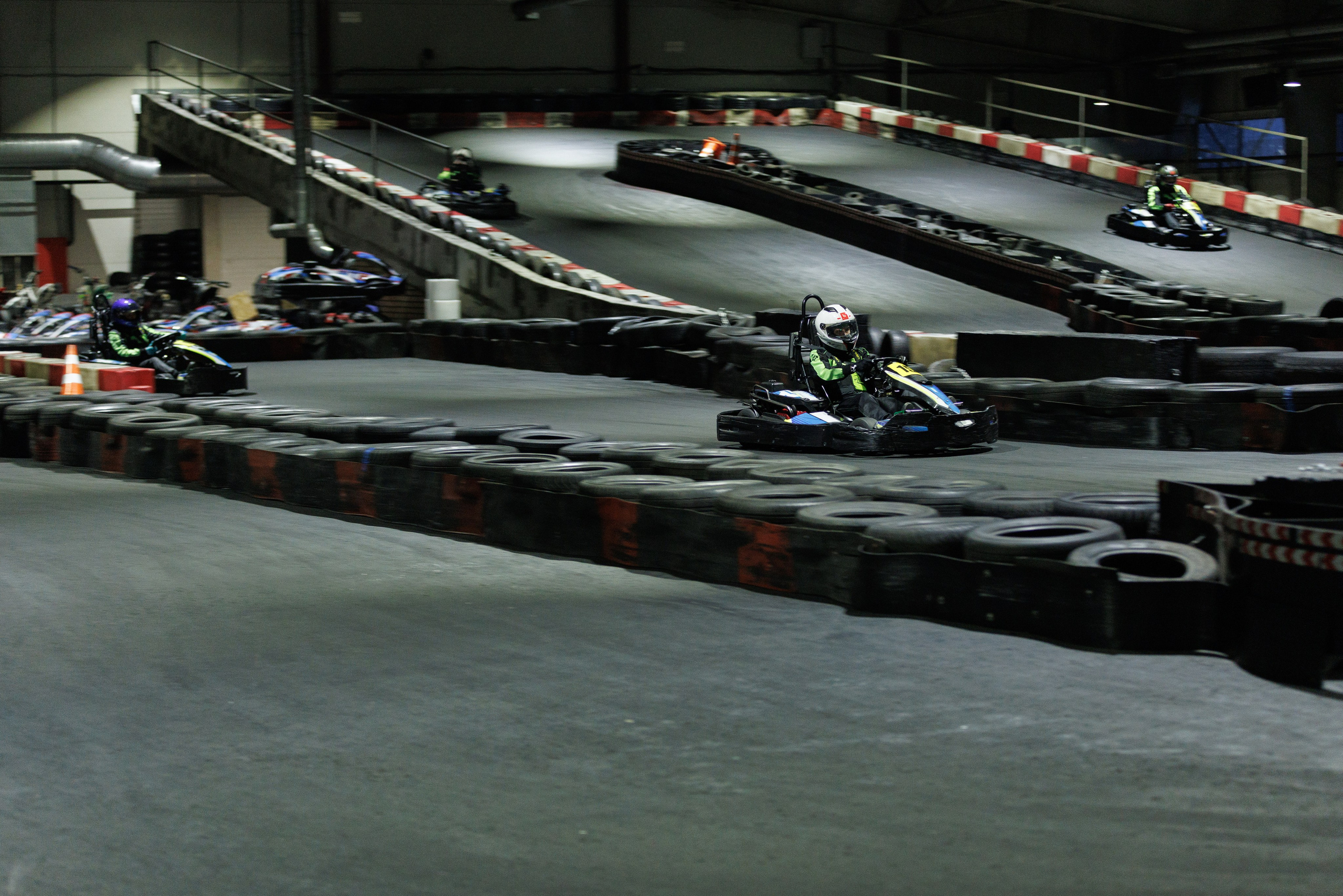Turba karting hall — корпоративные соревнования. Контент для бизнеса в Екатеринбурге Полдень Медиа