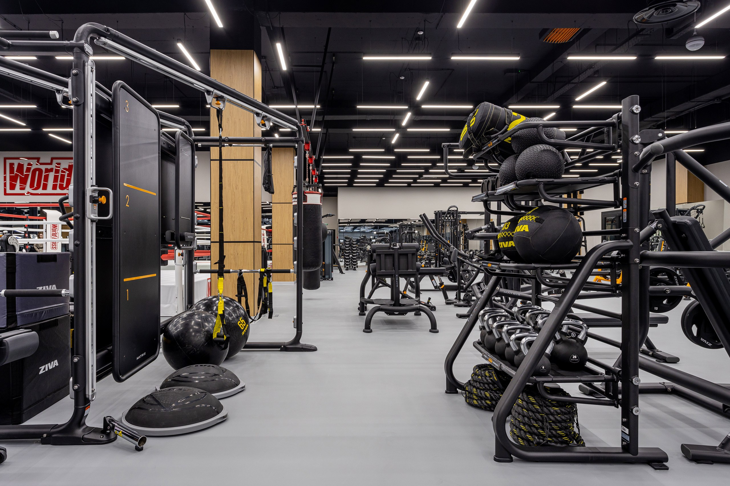 Gym. Interior photographer Vitalii in Portland and Vancouver