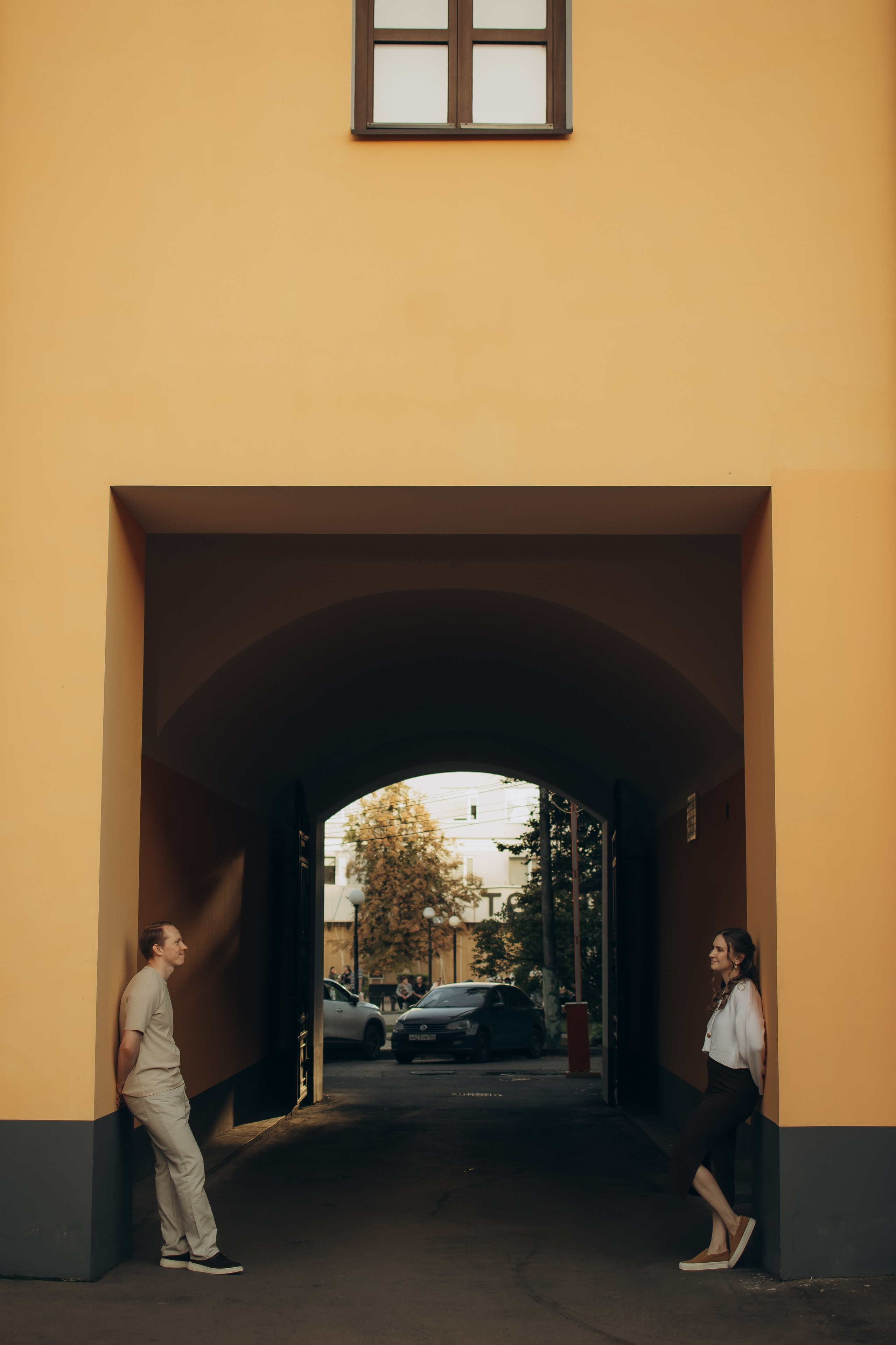 Света и Арсений. Прогулка по вечернему городу. Евгения Черных I Фотограф Пенза