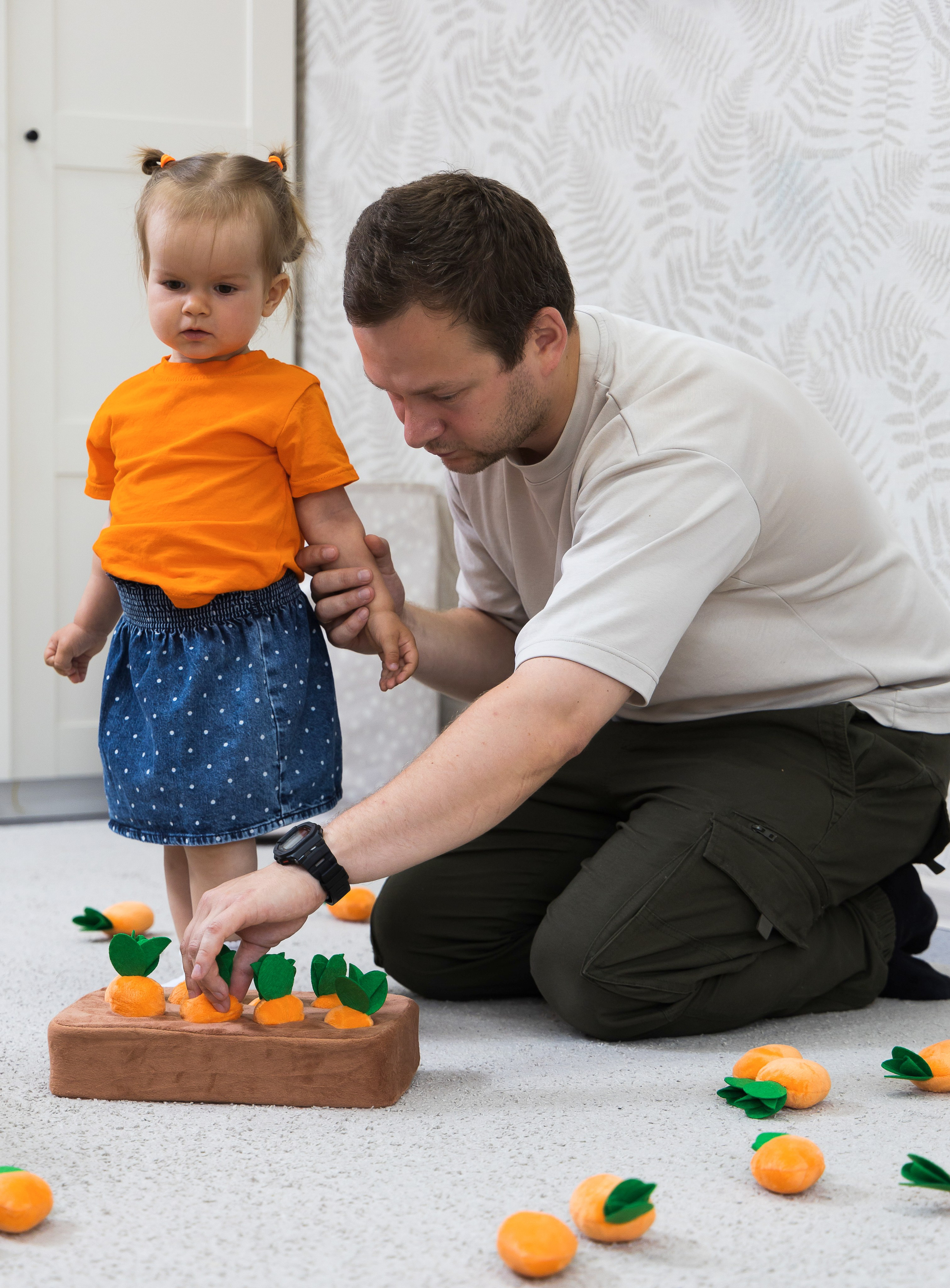 — Оранжевое занятие в Детском клубе «Буквашка» в Жуковском