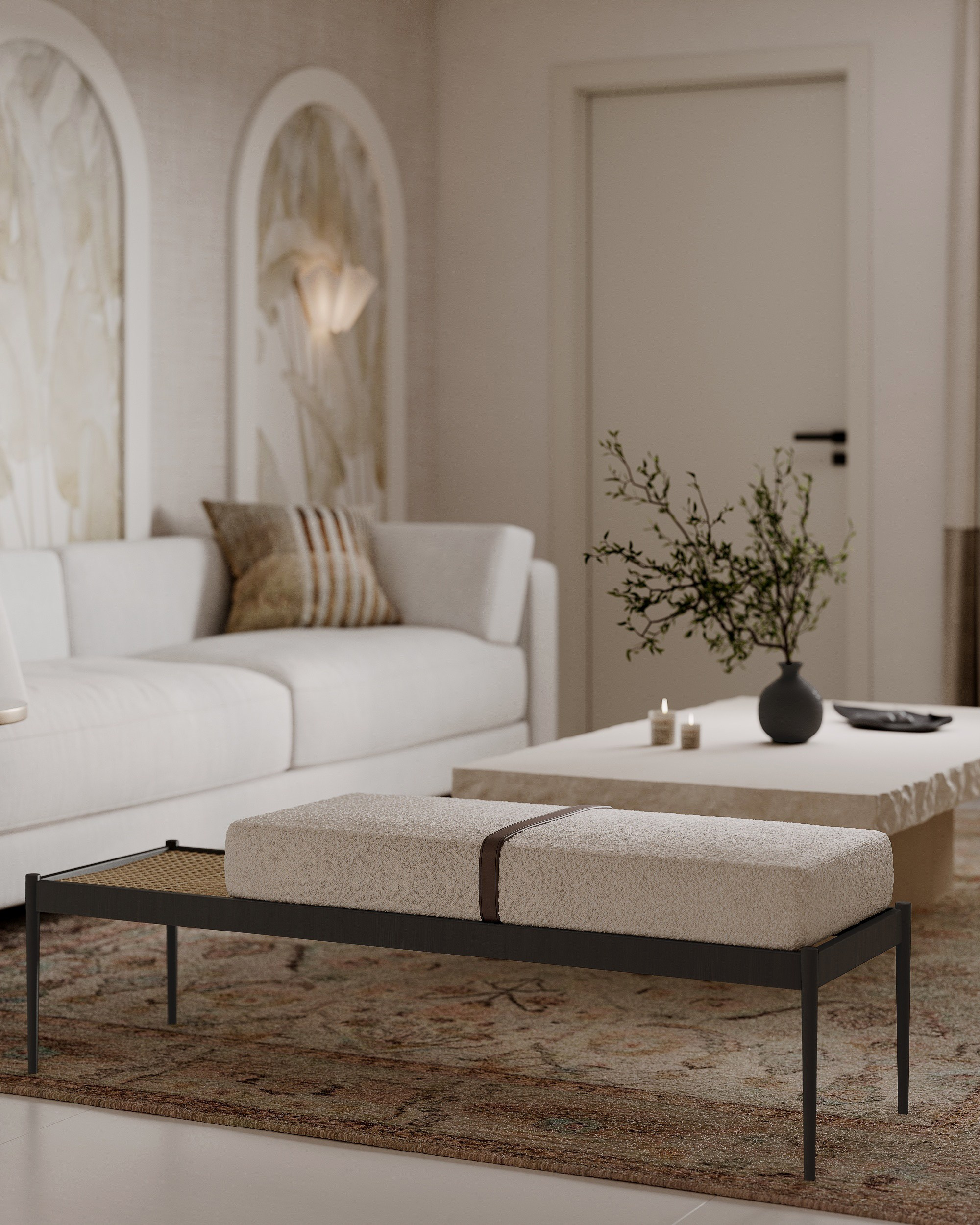 Kitchen/living/Maiami/Florida. Solovets visualization