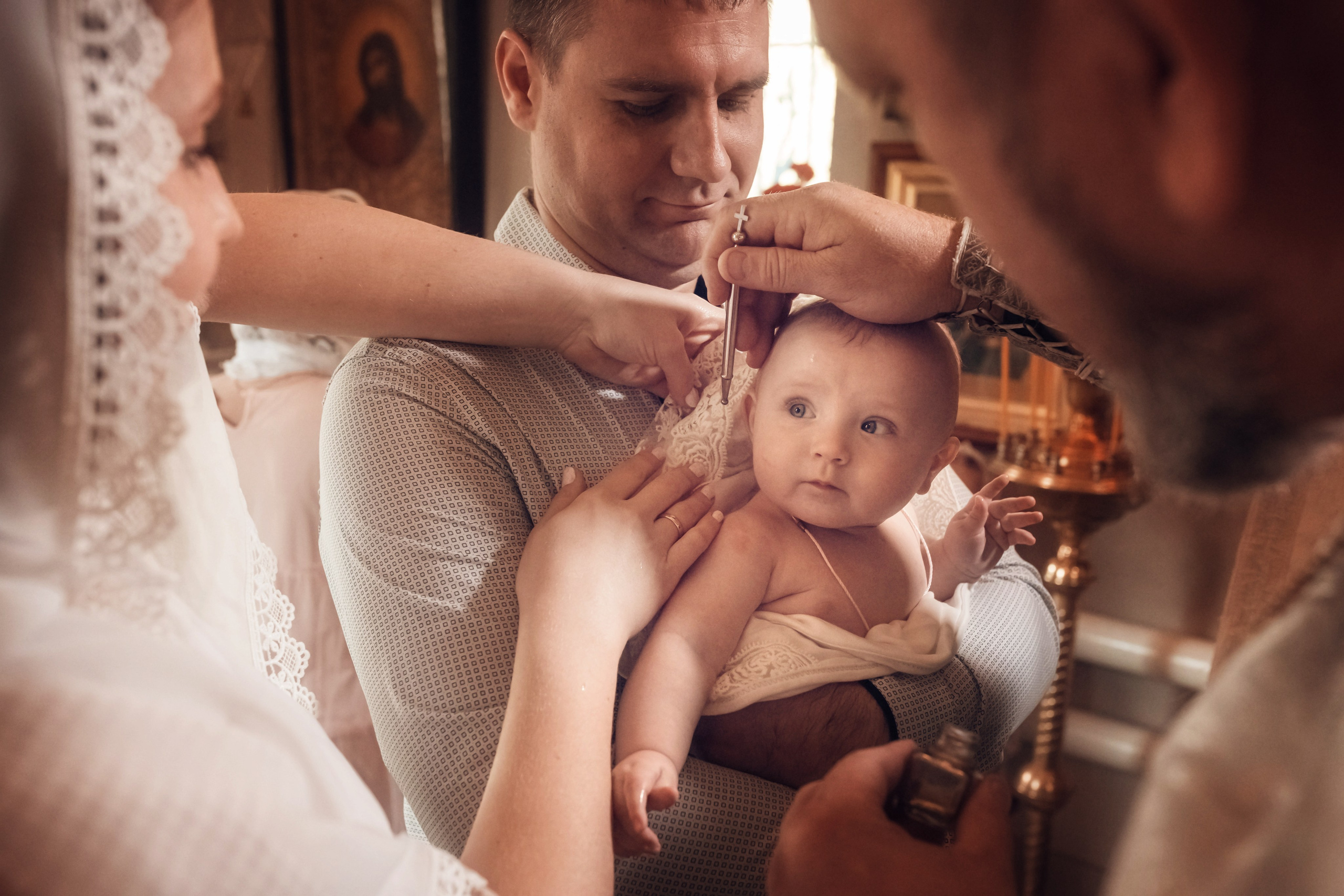 Таинство Крещения Василисы. Съемка Таинств Крещения Венчания, детские и семейные съемки в Пензе