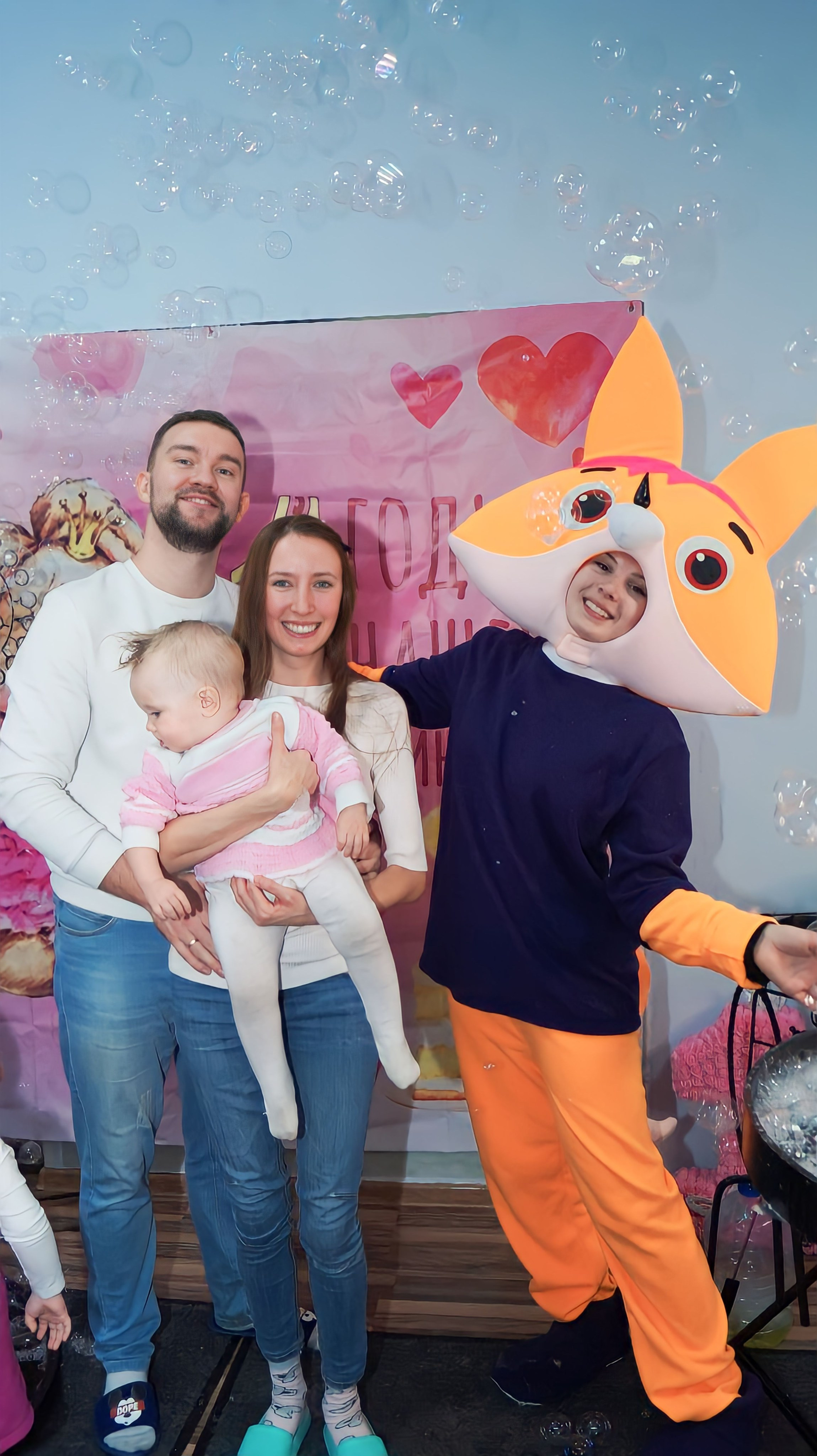 Годик малышке. Фотограф в Санкт-Петербурге