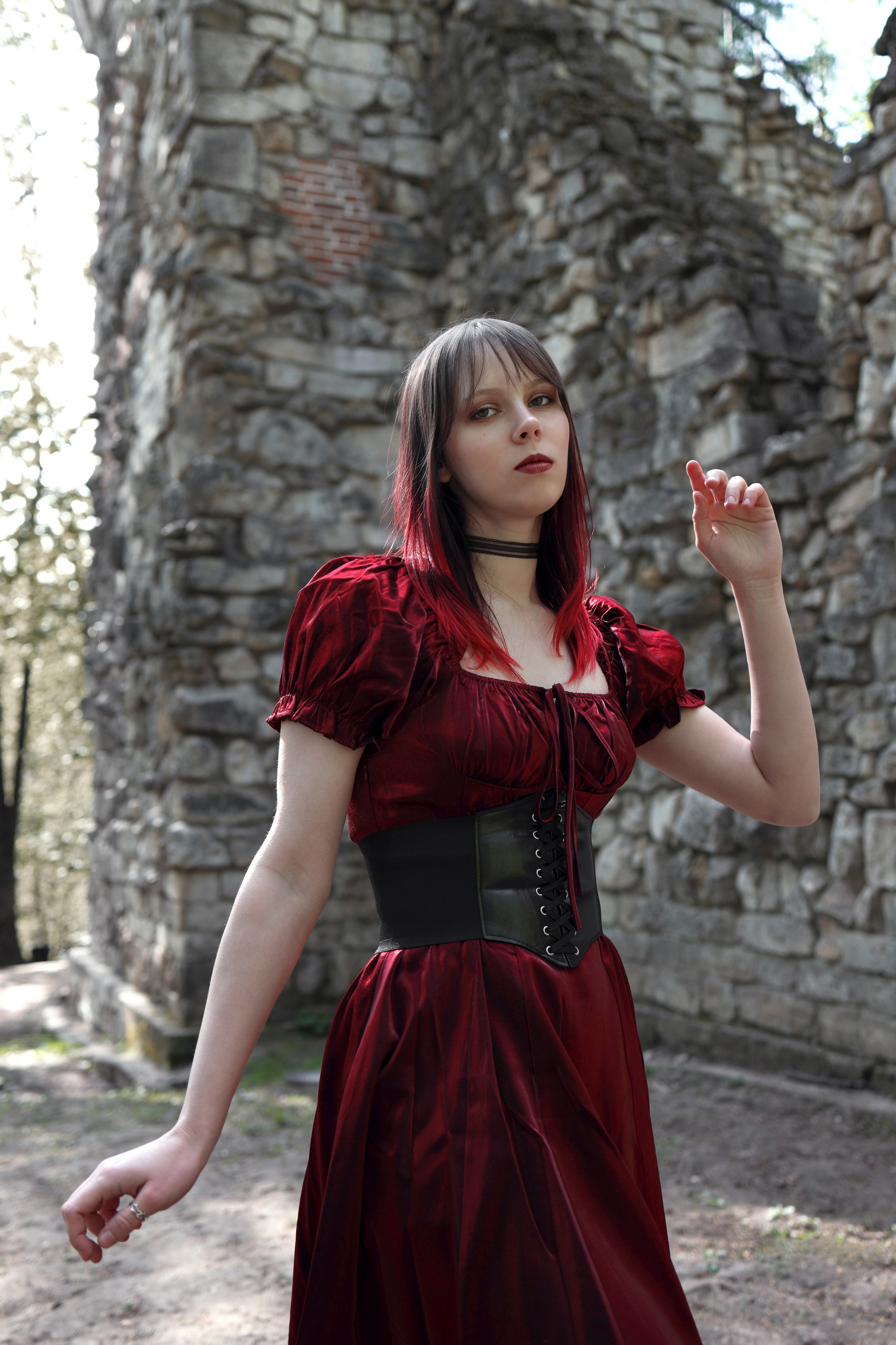 Jungfrau in Rot. Арт-фотограф. Coffelisk