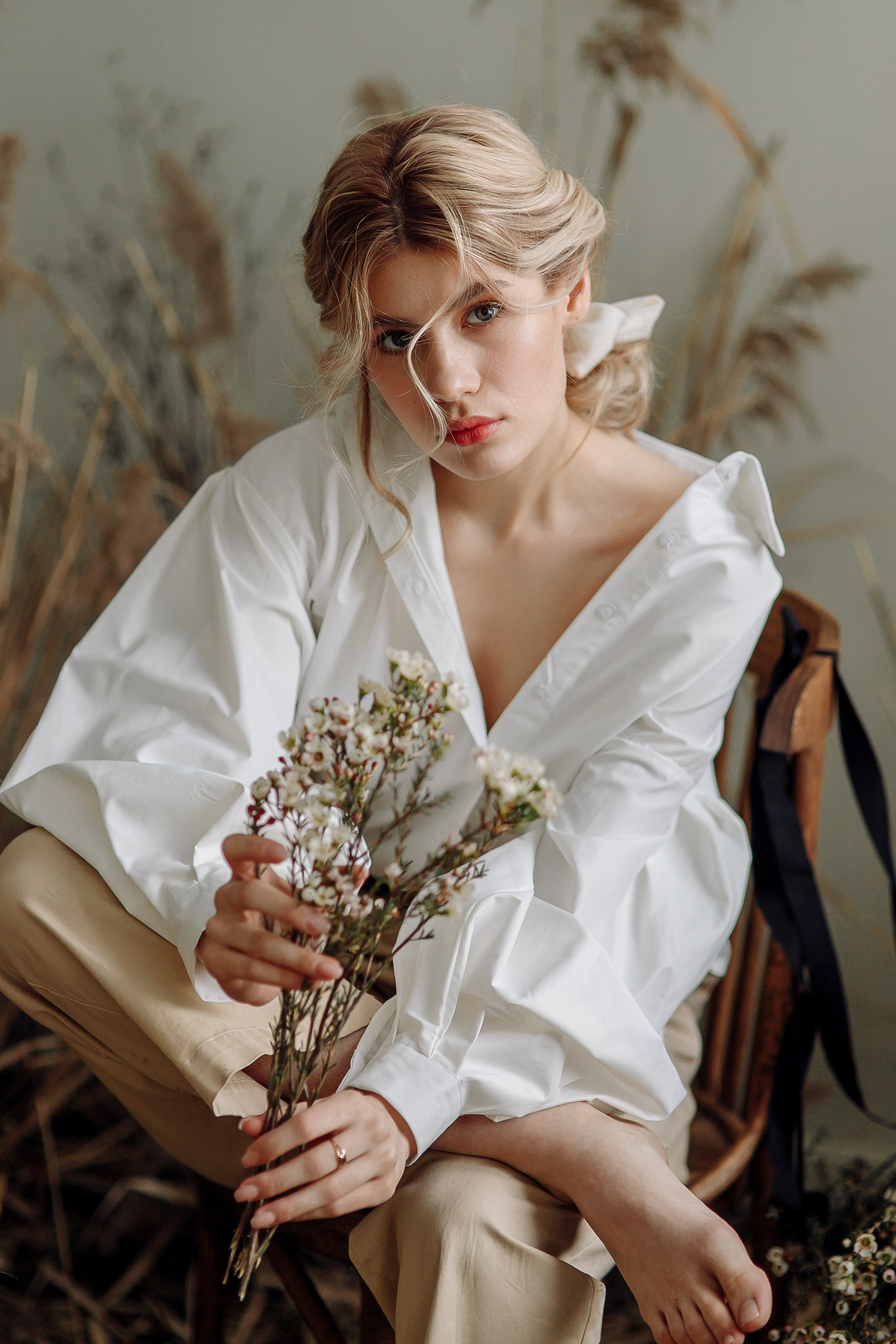 Портретная фотосессия Насти. Свадебный фотограф Москва