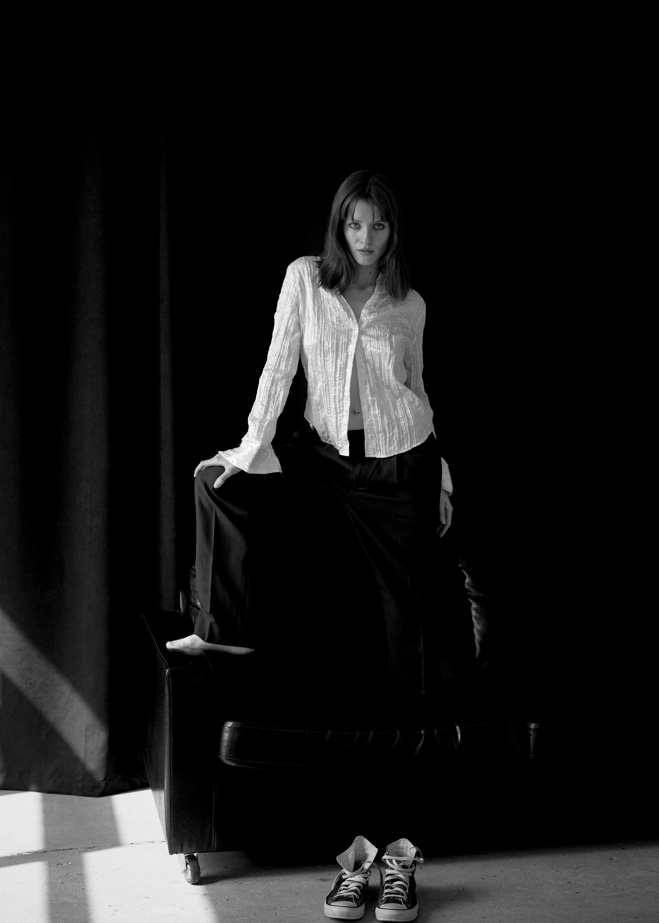 Анна чб. Фотограф в Санкт-Петербурге