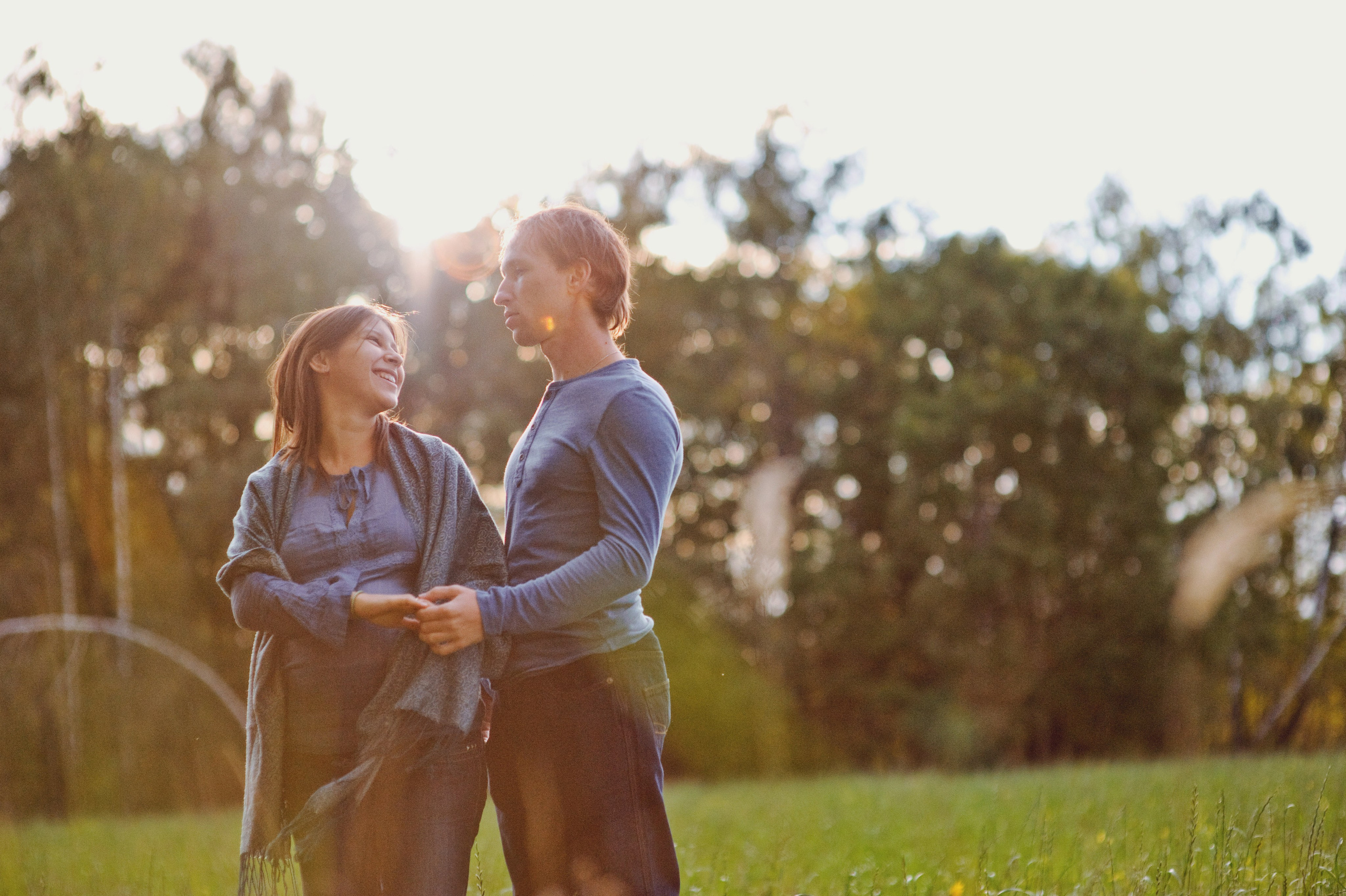 Татьяна и Алексей. В ожидании малыша. Семейный фотограф Анна Дубовская