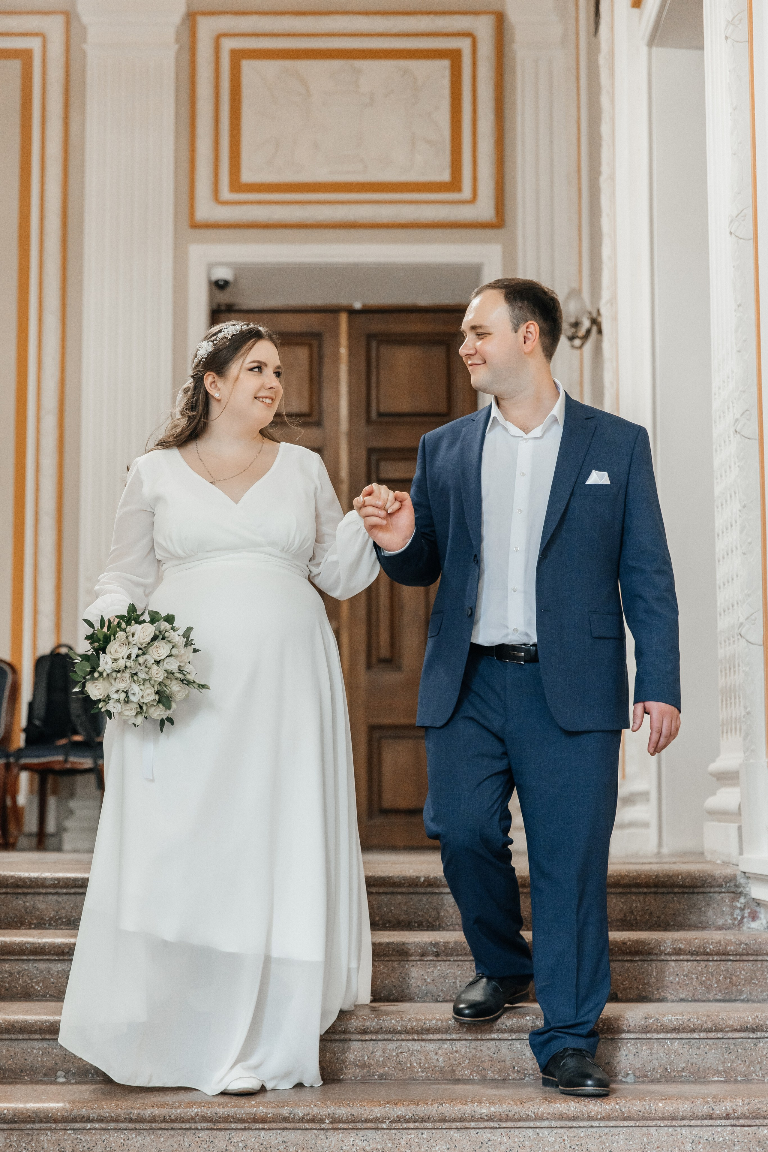 Анастасия и Никита | Библиотека им. Боголюбова. Фотограф Москва Шептаев Артём