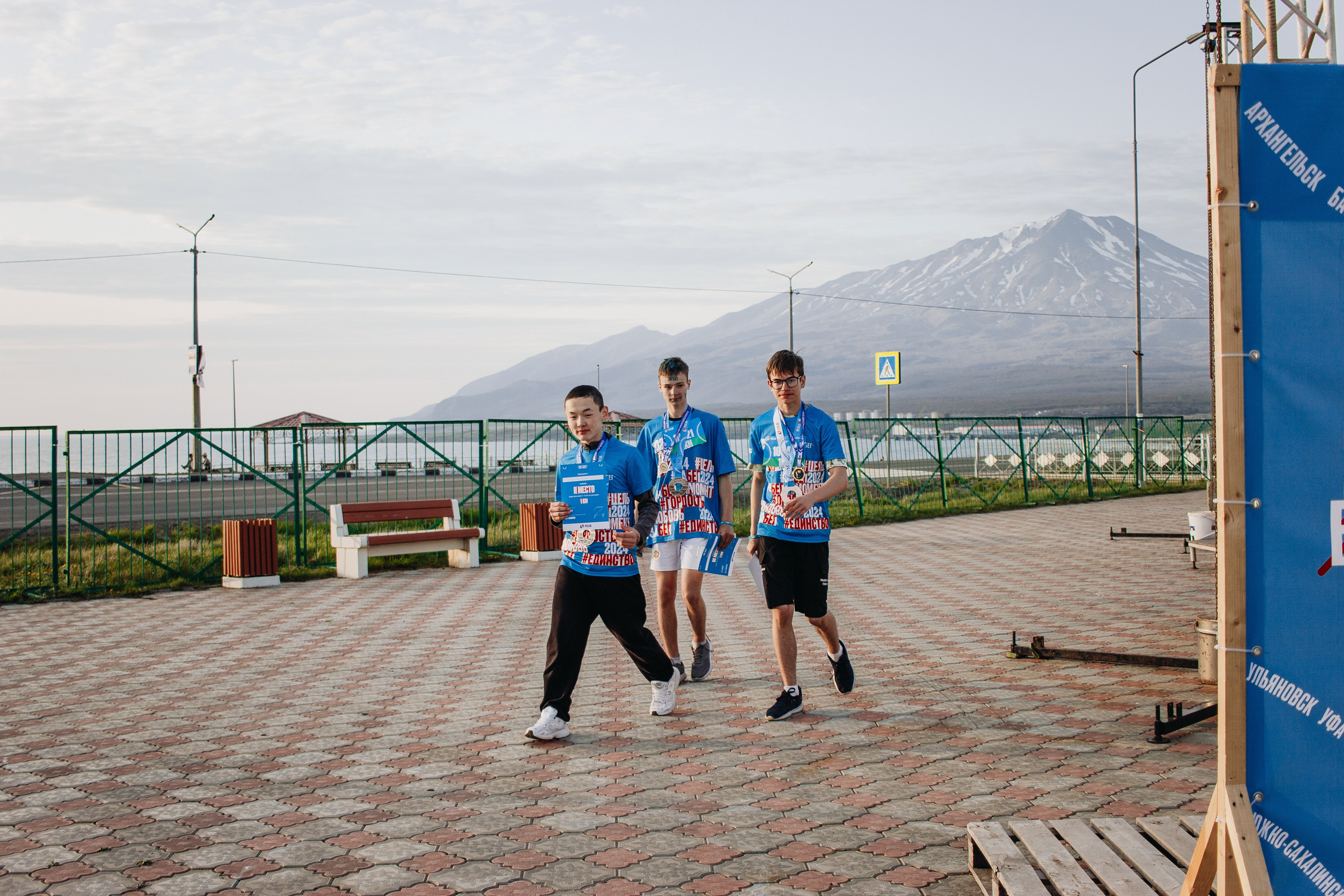 Репортаж ЗАБЕГ РФ 2024 КУРИЛЬСК. Фотограф Итуруп | Курильские острова