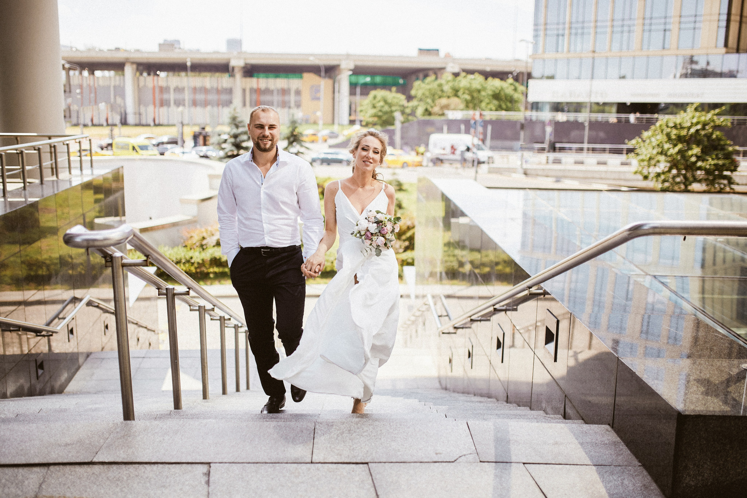Свадьба в Сити. Портретный фотограф в Москве Мария Варлей