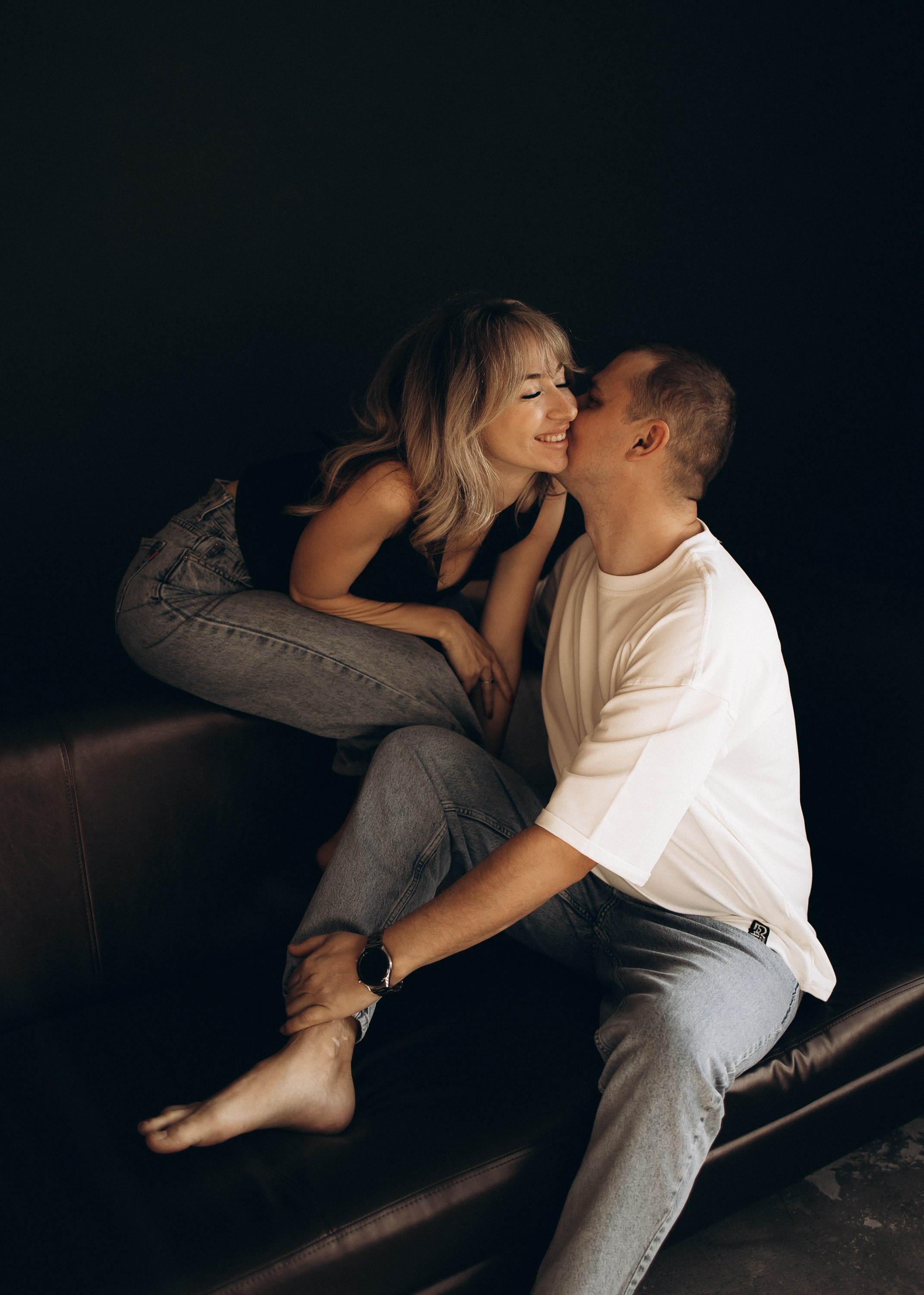 Игорь, Виктория и Макс — зал Натура. Семейный фотограф в Краснодаре Храмова Анна