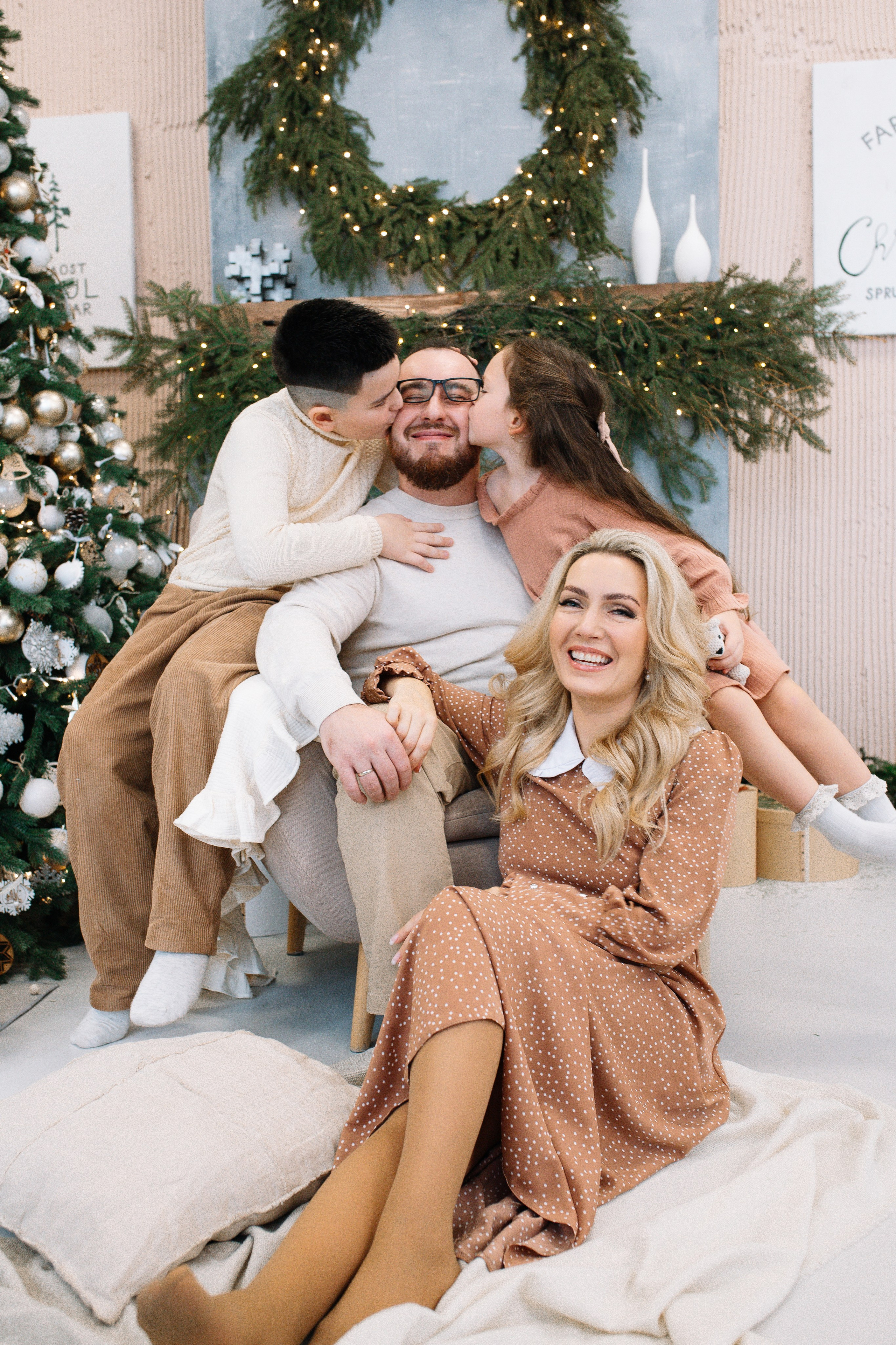 Новогоднее утро. Семейный фотограф в Санкт-Петербурге Назарова Ксения