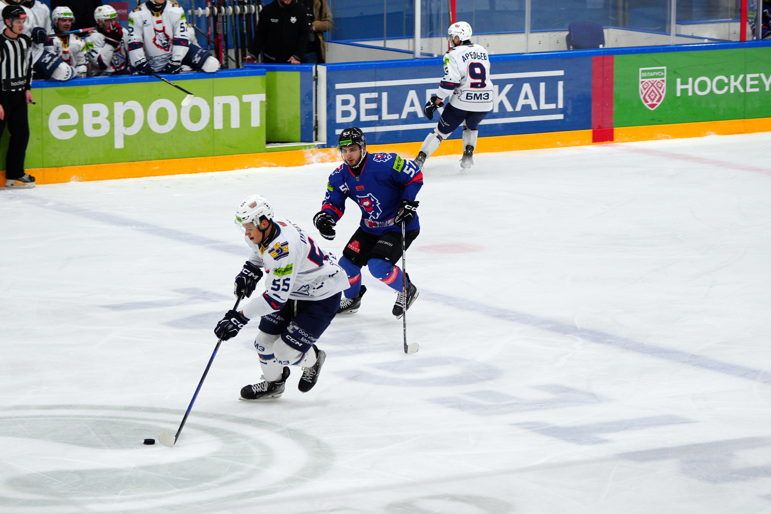 Хоккей: Брест — Металлург. EVG PROHOROV