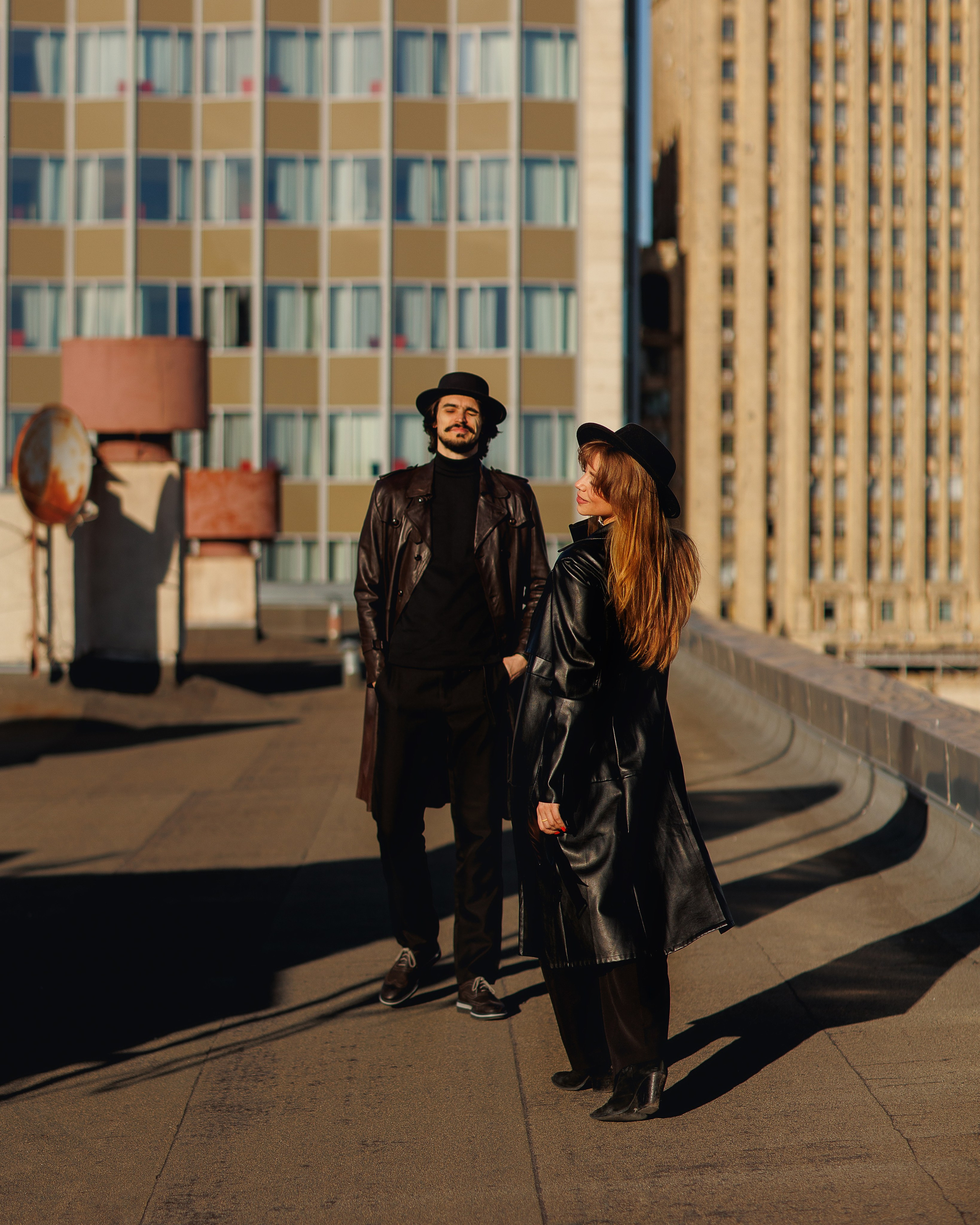 На крыше. Марковкина КрисТина