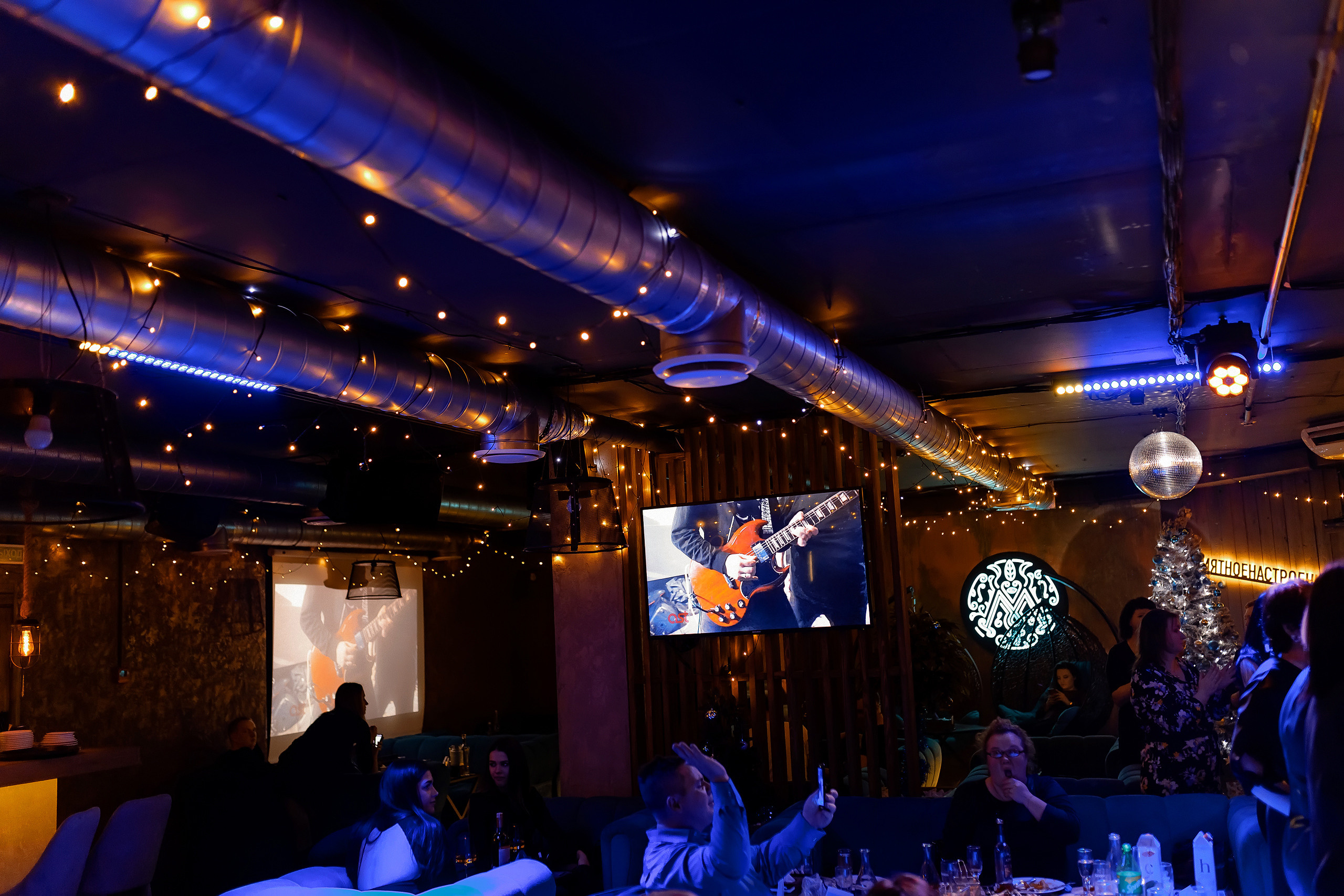 18\12\21 Новогоднее караоке в Мяте. Мята Спортивная — Кальянная, караоке, бар в Минске