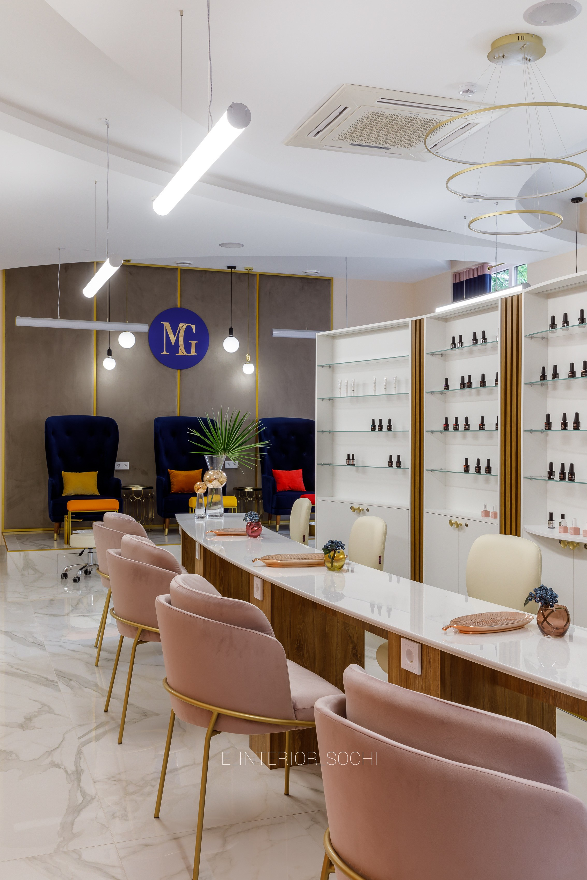 BEAUTY_MIGAL. Дизайн интерьера Евгения Тисленко