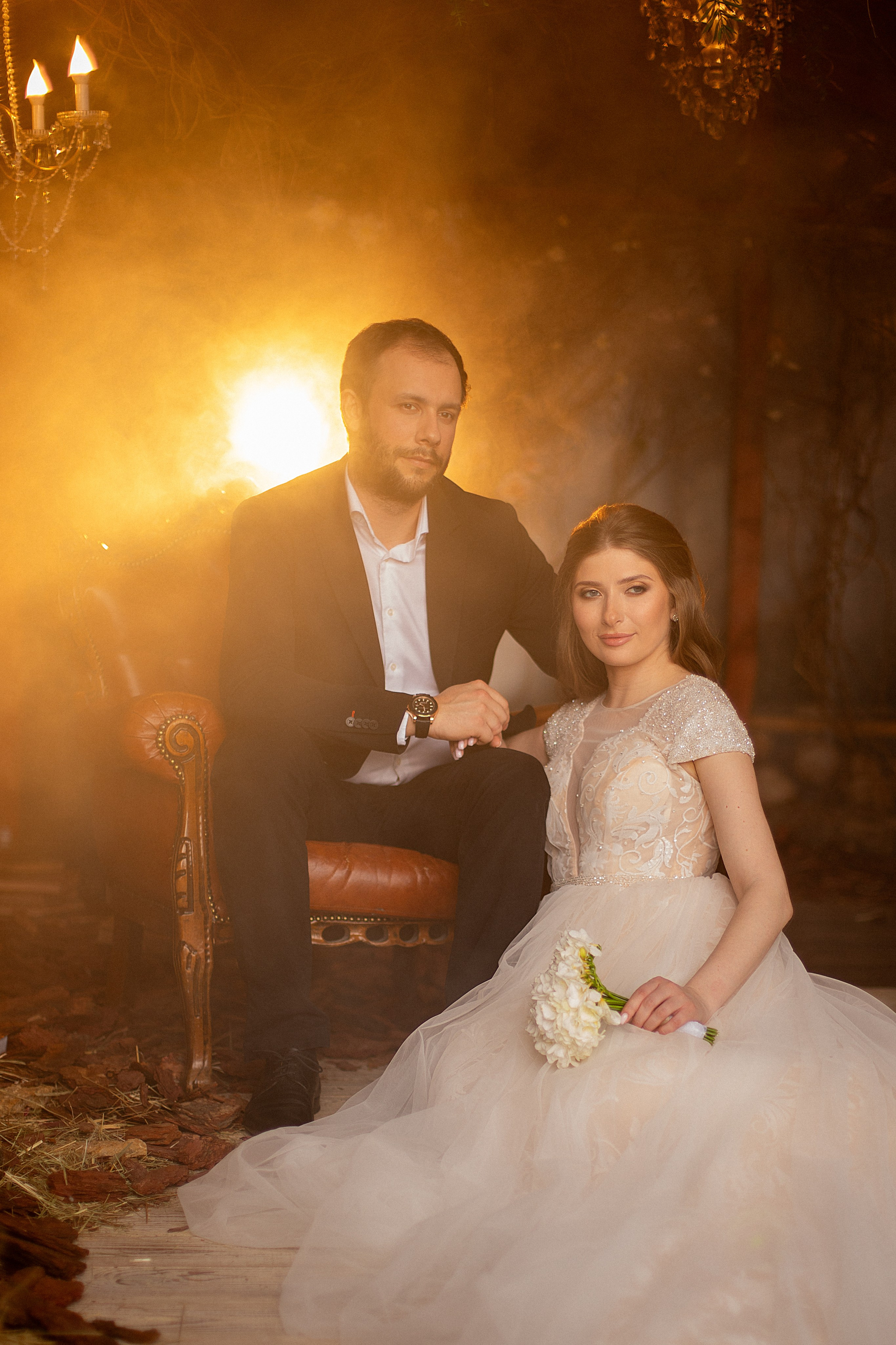 Свадебная история в фотозале Теплица. Семейный и индивидуальный фотограф в Ростове-на-Дону