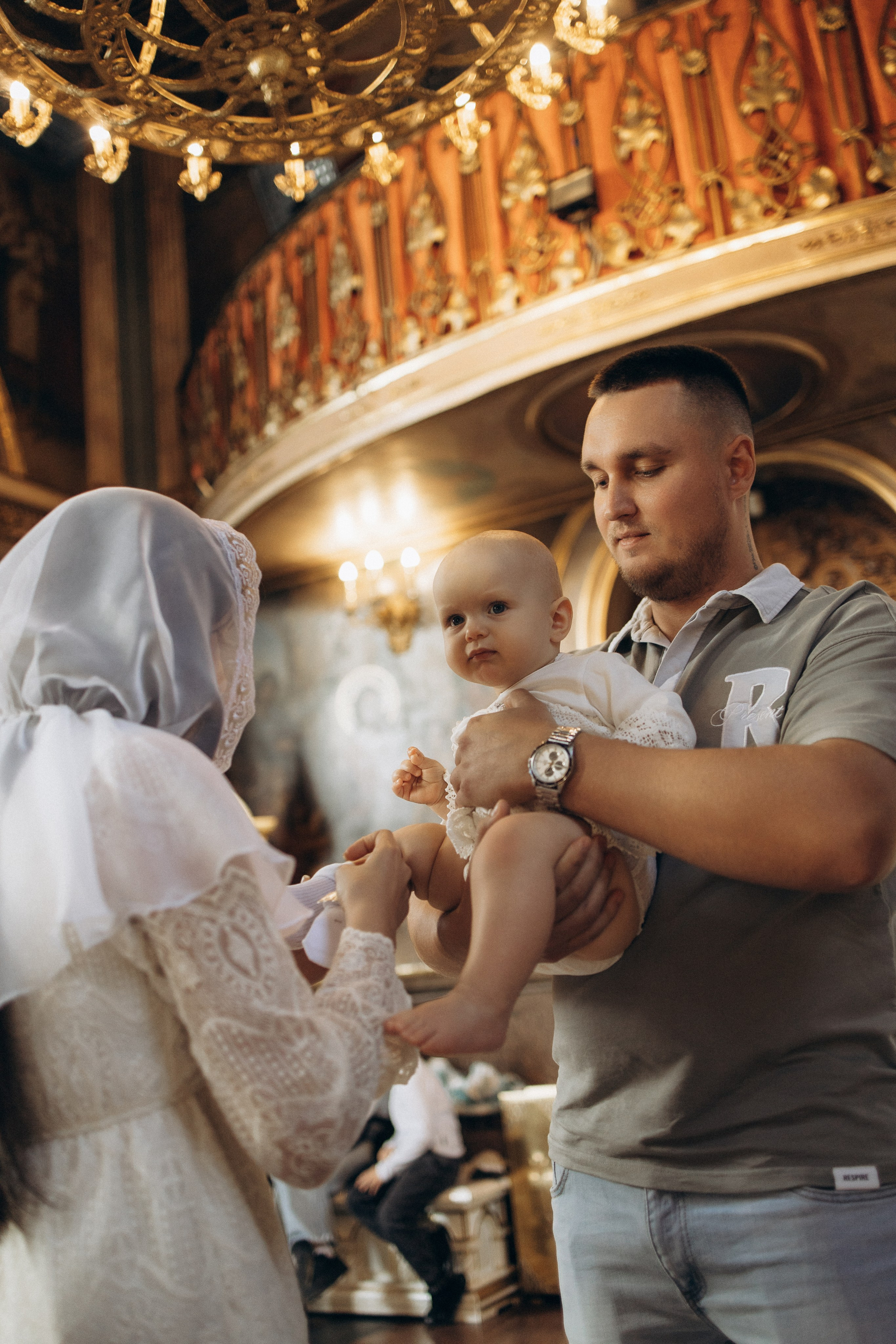 Крещение Арины. Самый теплый фотограф в Краснодаре Рябоконь Ксения