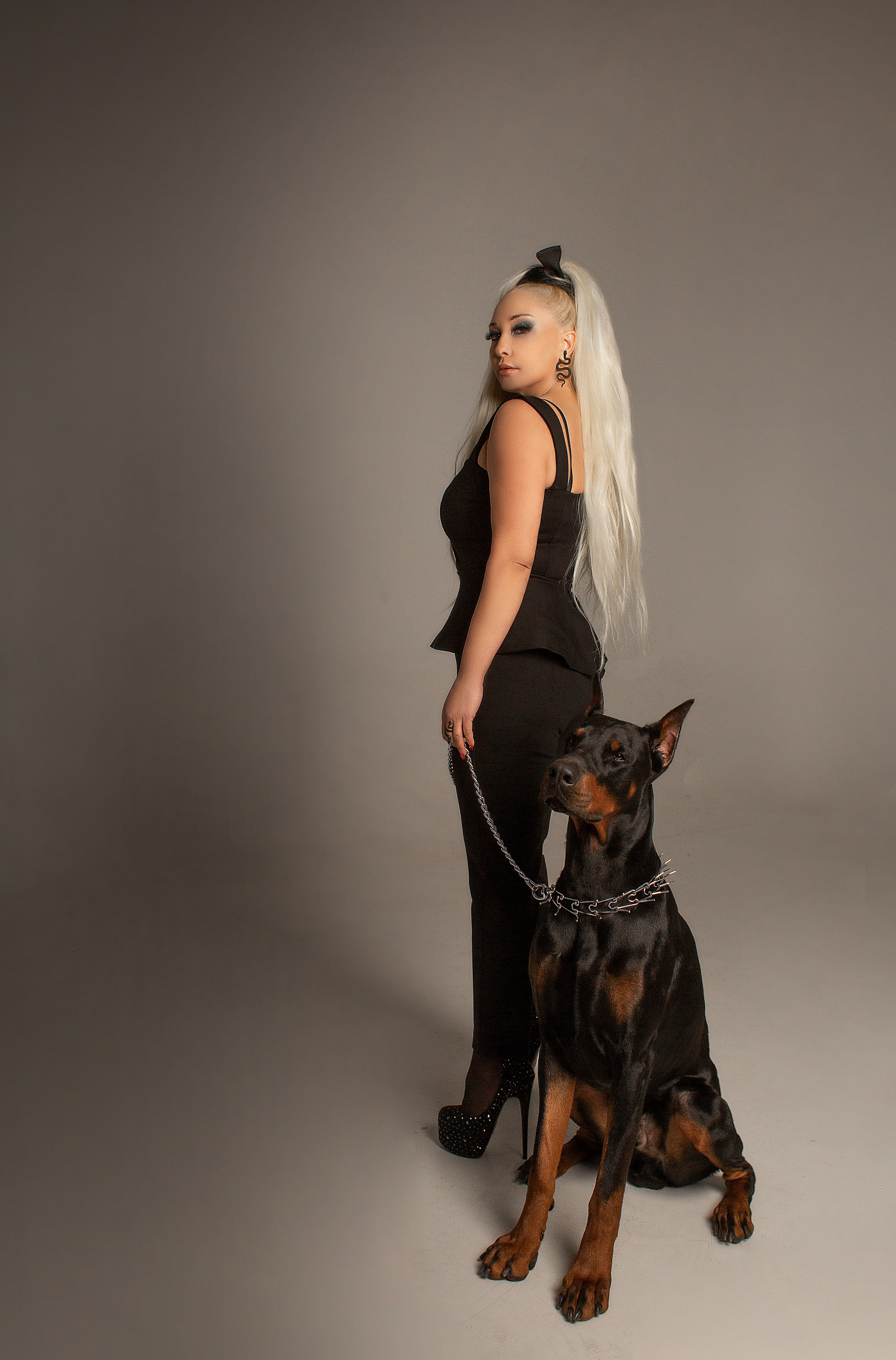 Олена и Декстер. Фотосессия с лошадьми в Нижнем Новгороде