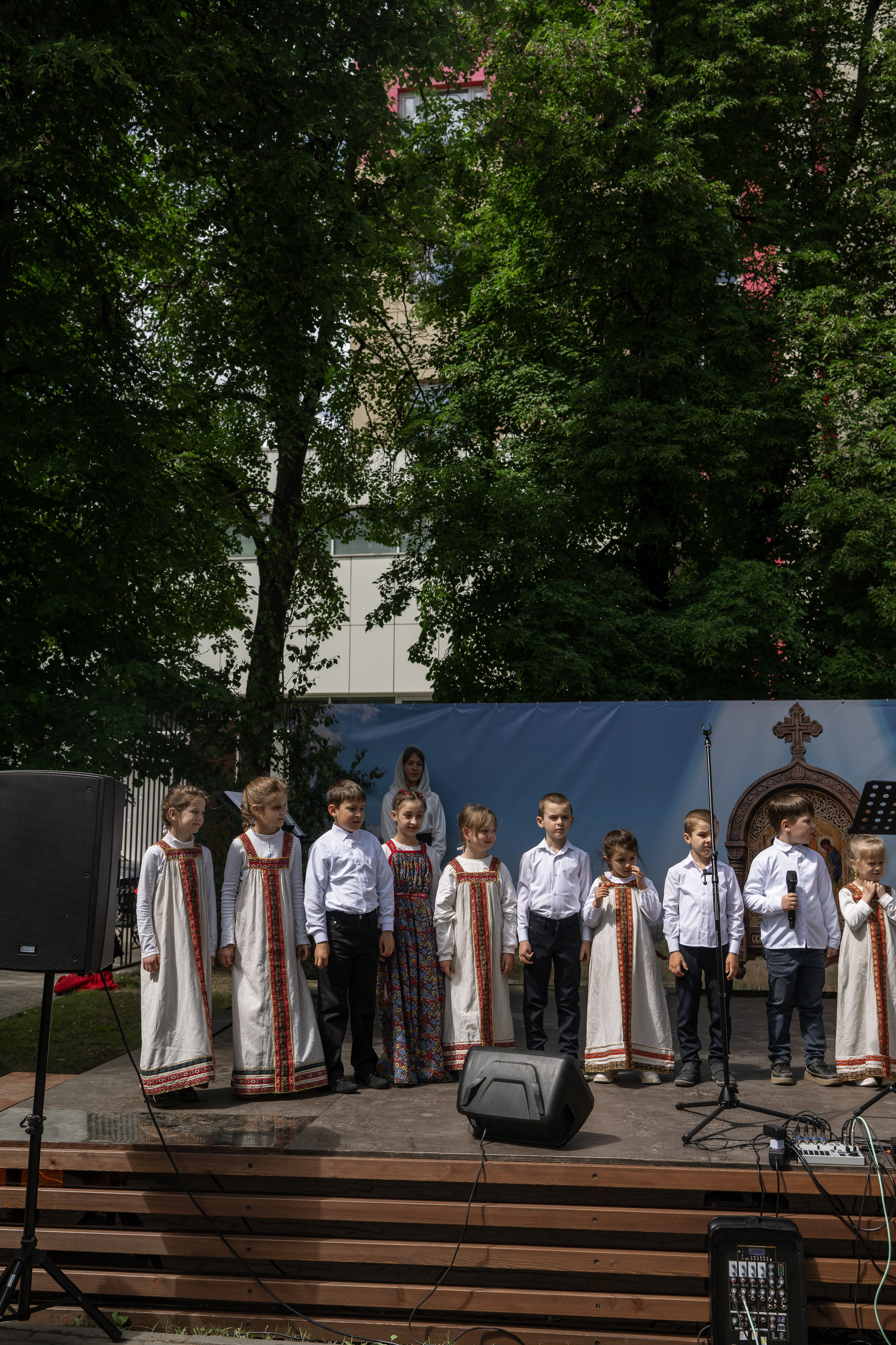 Престольный праздник в храме Троицы Живоначальной. Фотограф Москва/Подмосковье