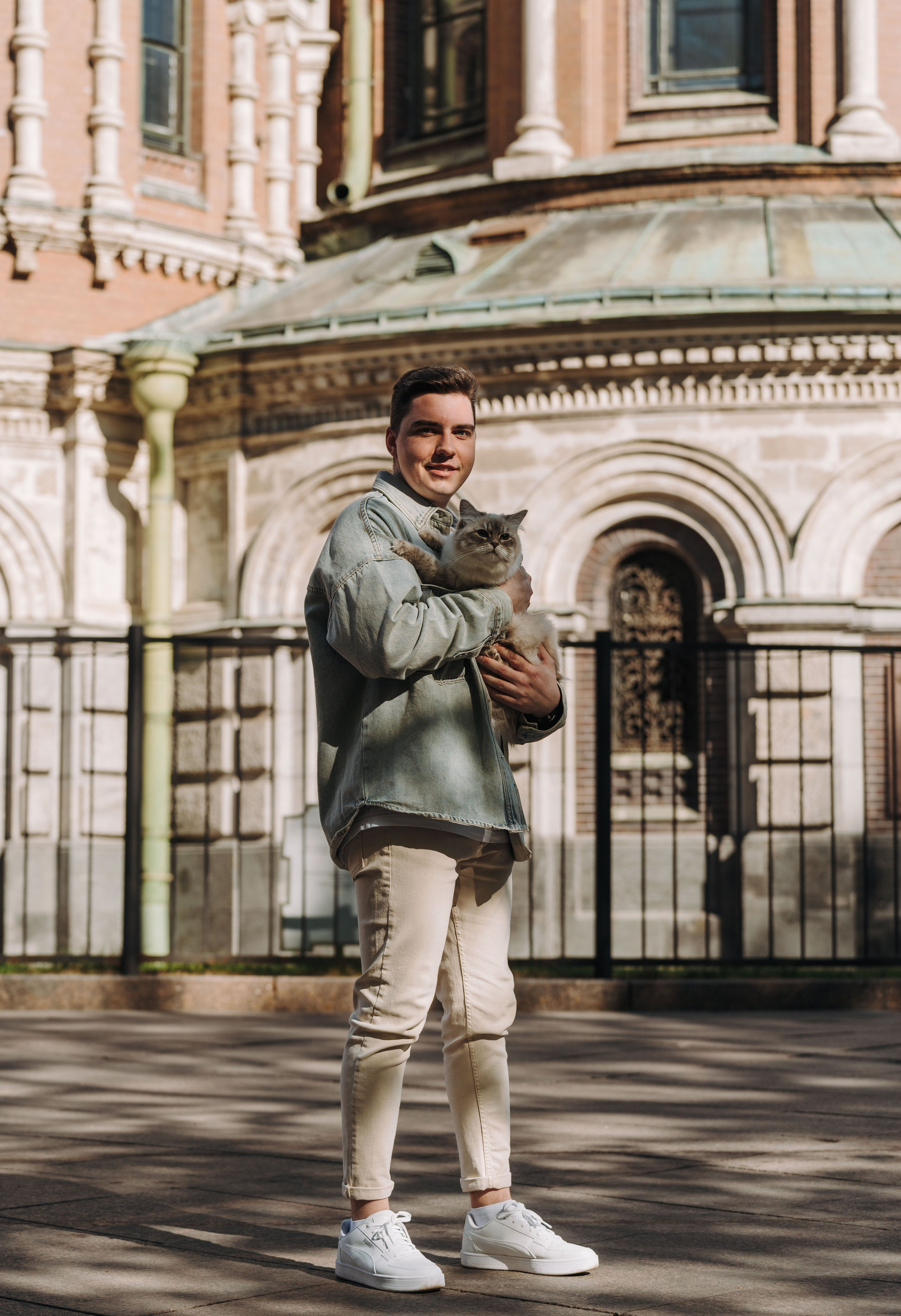 Сильвия, Полина и Никита. Фотограф анималист в Спб недорого Олеся Майорова