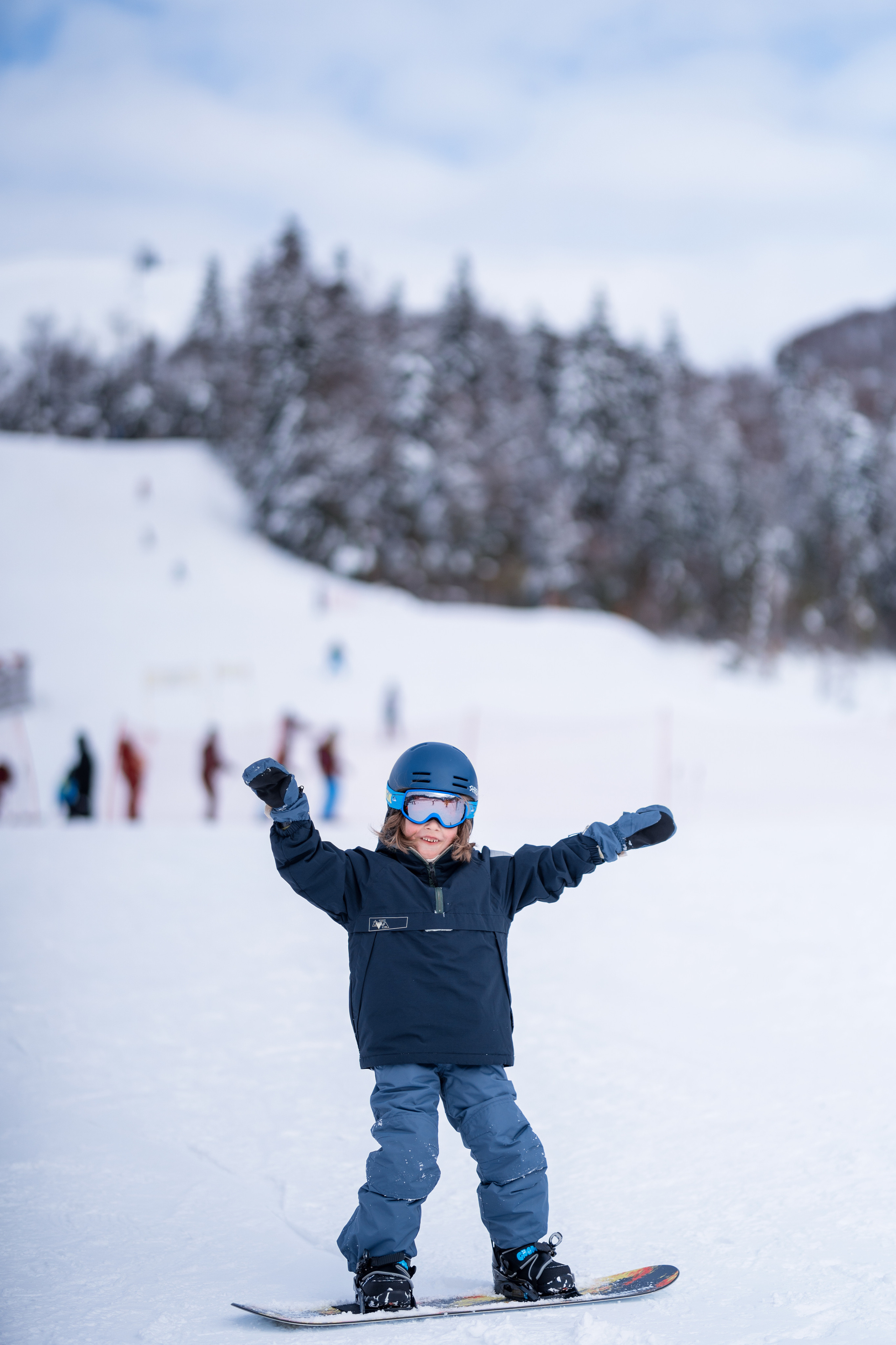 Family snowboarders photoshoot. Kate Khaldeeva photographer in Saratov