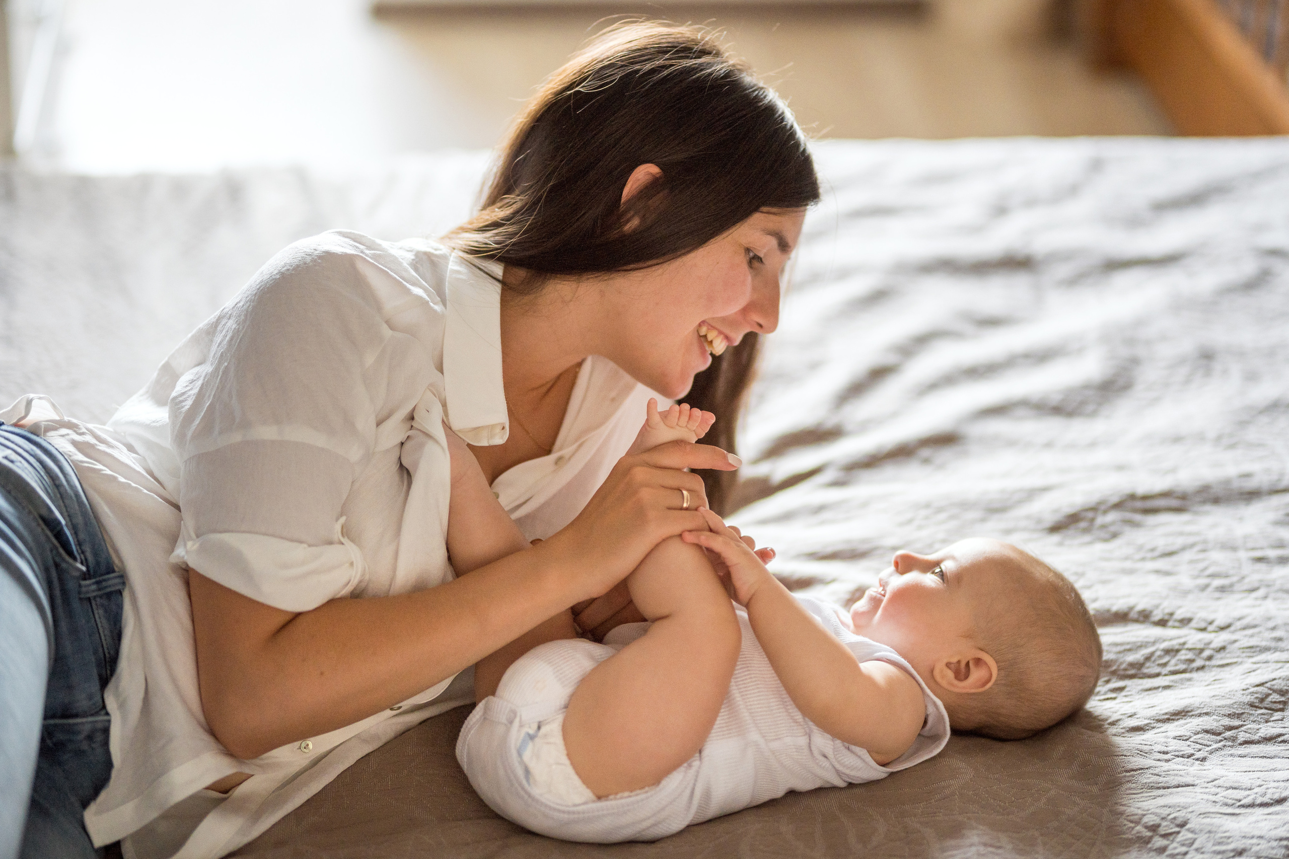 Фотосессия мамы с малышом. Катя Халдеева Фотограф Саратов