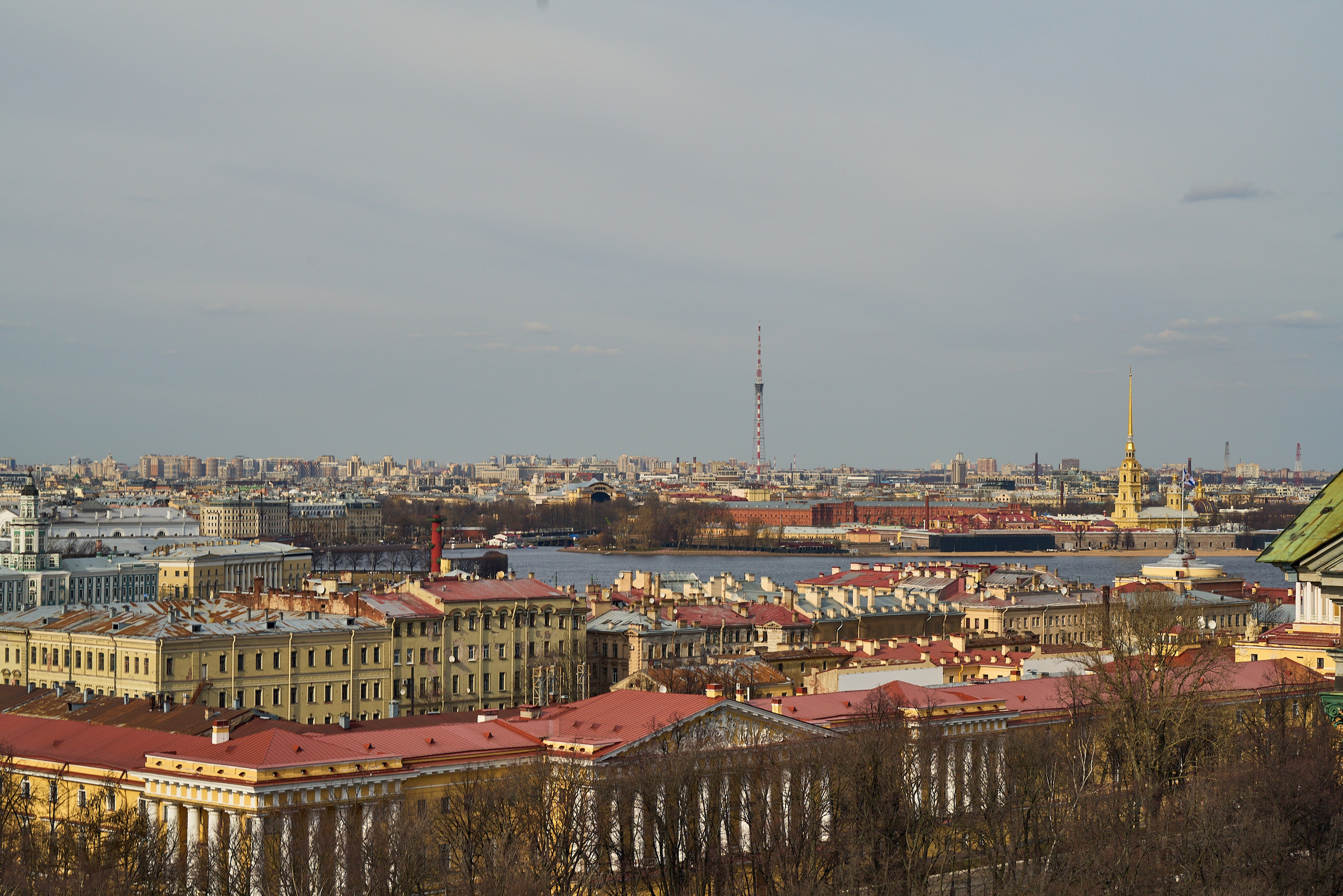 Колоннада Исаакиевского собора