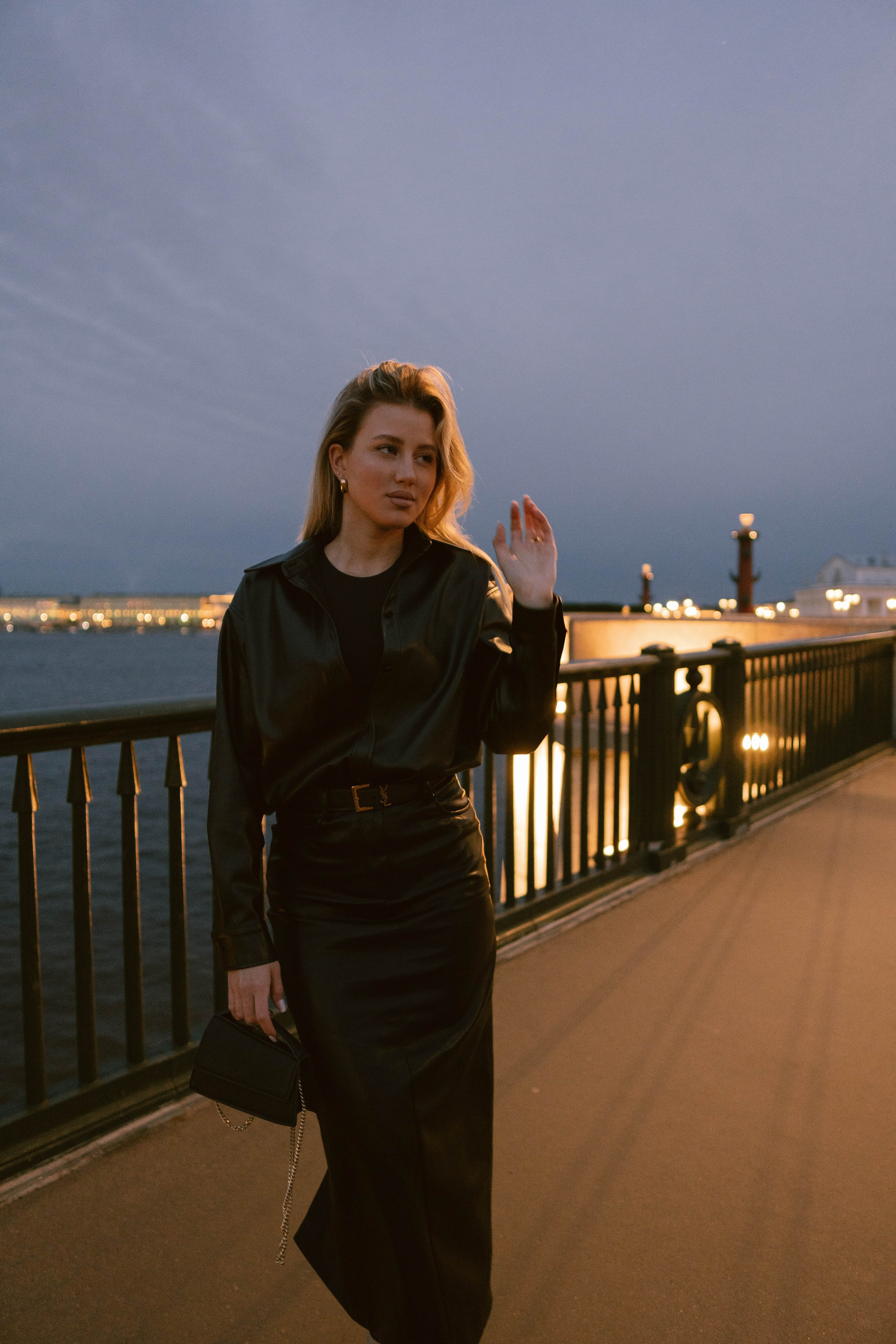 Даша и ночной Петербург. Фотограф в Санкт-Петербурге Головина Анастасия