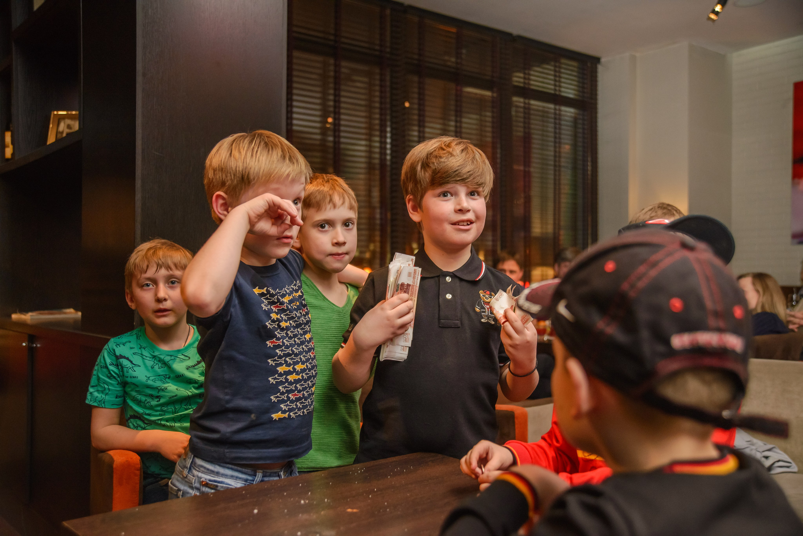 Детский день рождения в ресторане