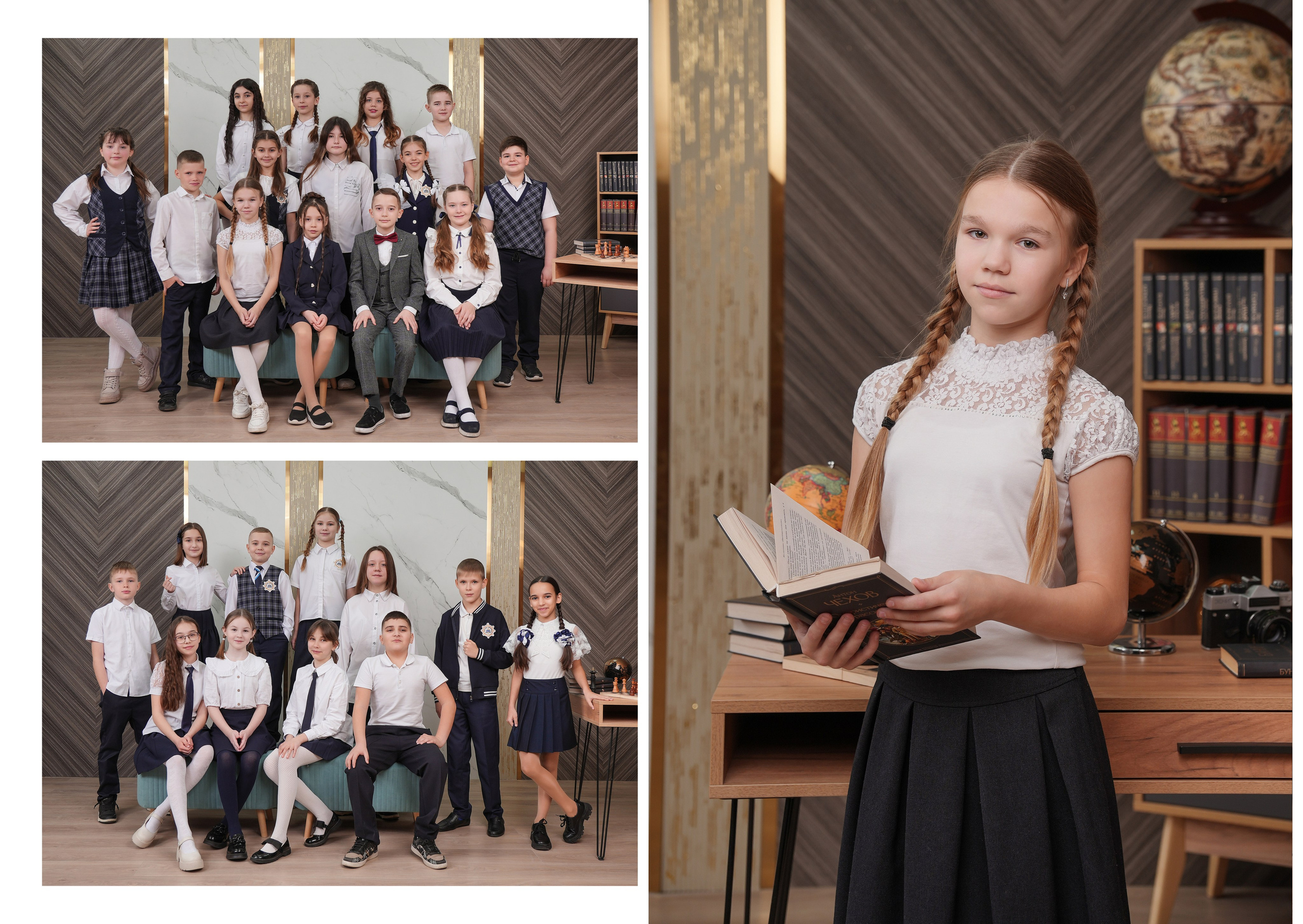 ШКОЛА 110 4 Г. Красивый выпускной альбом в Краснодаре