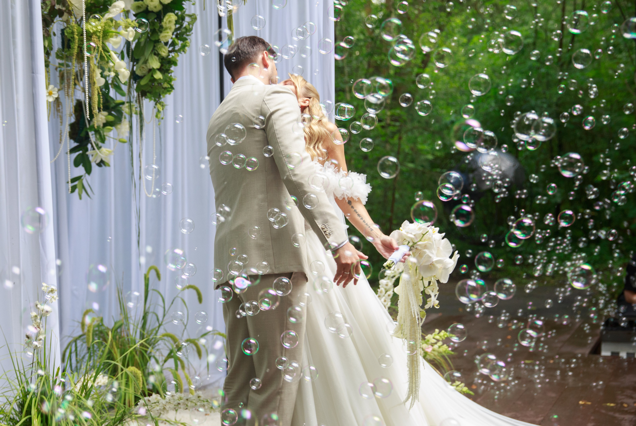 Элегантная летняя свадьба Галины и Дмитрия. Фотограф в Москве Владимир Осиченко — портреты, мероприятия, репортажи