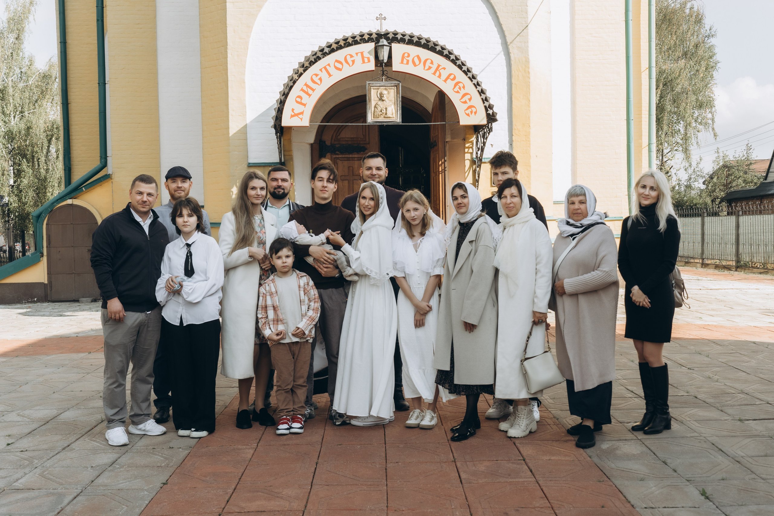 Крещение Филиппа. Фотограф Ольга Рубцова в Москве и Московской области