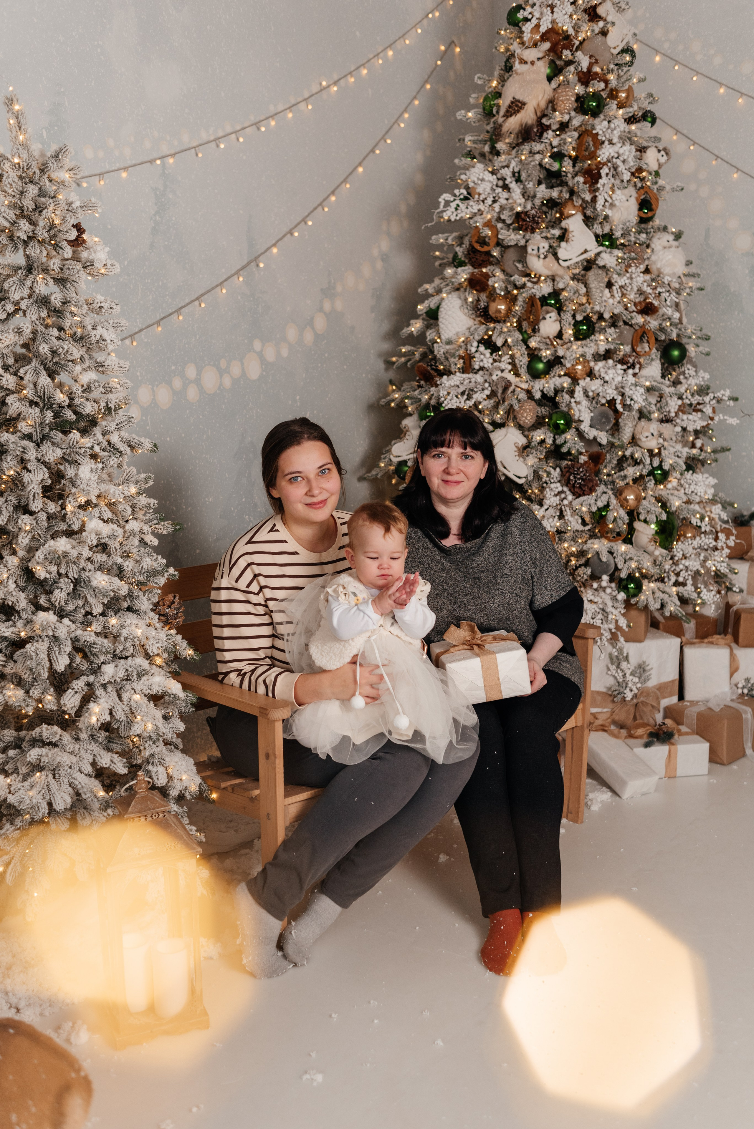 Даяна в новогодней сказке. Семейный и женский фотограф в Новосибирске
