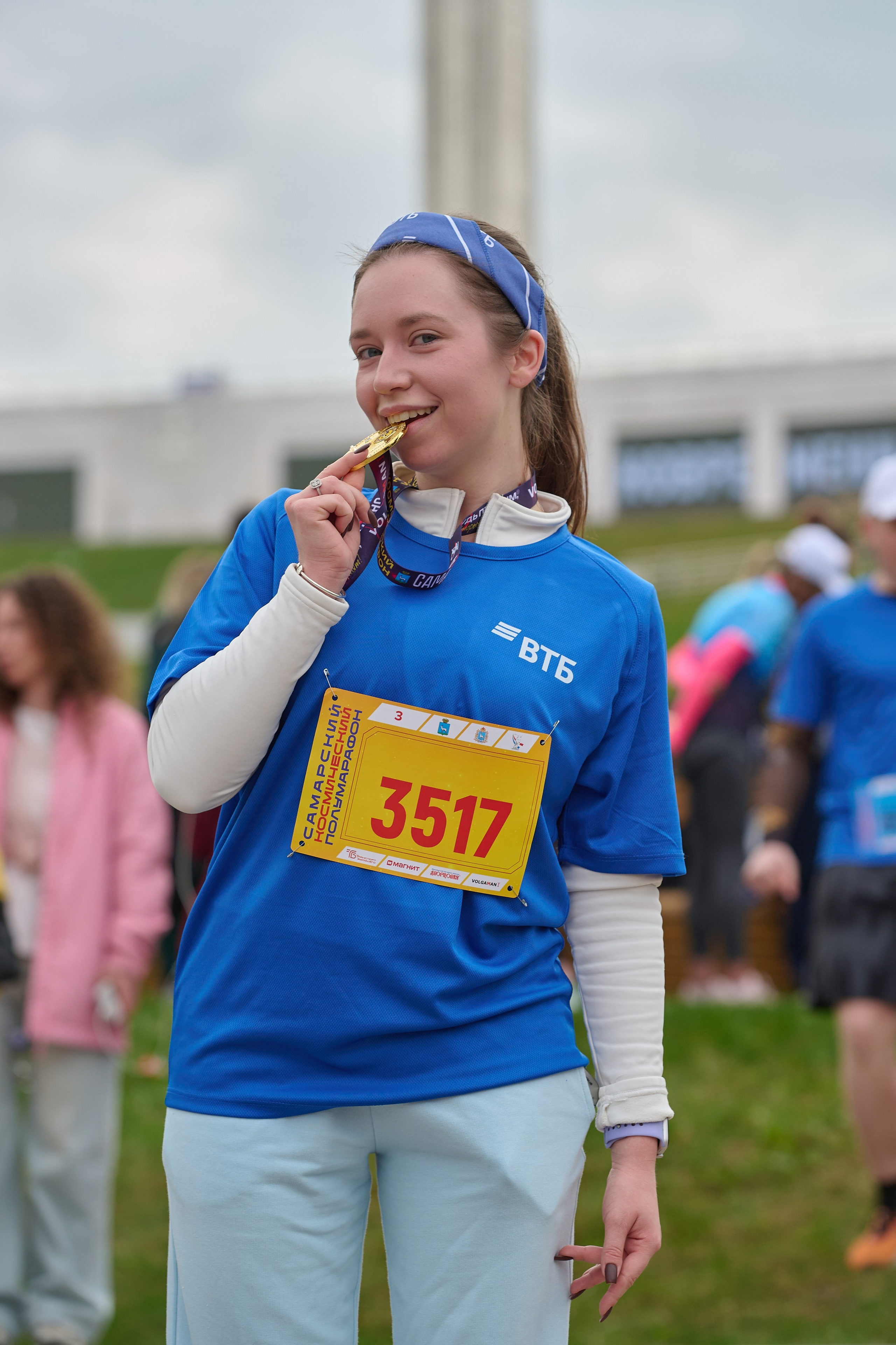 Самарский космический полумарафон 2026 (с командой ВТБ). Фотограф в Самаре