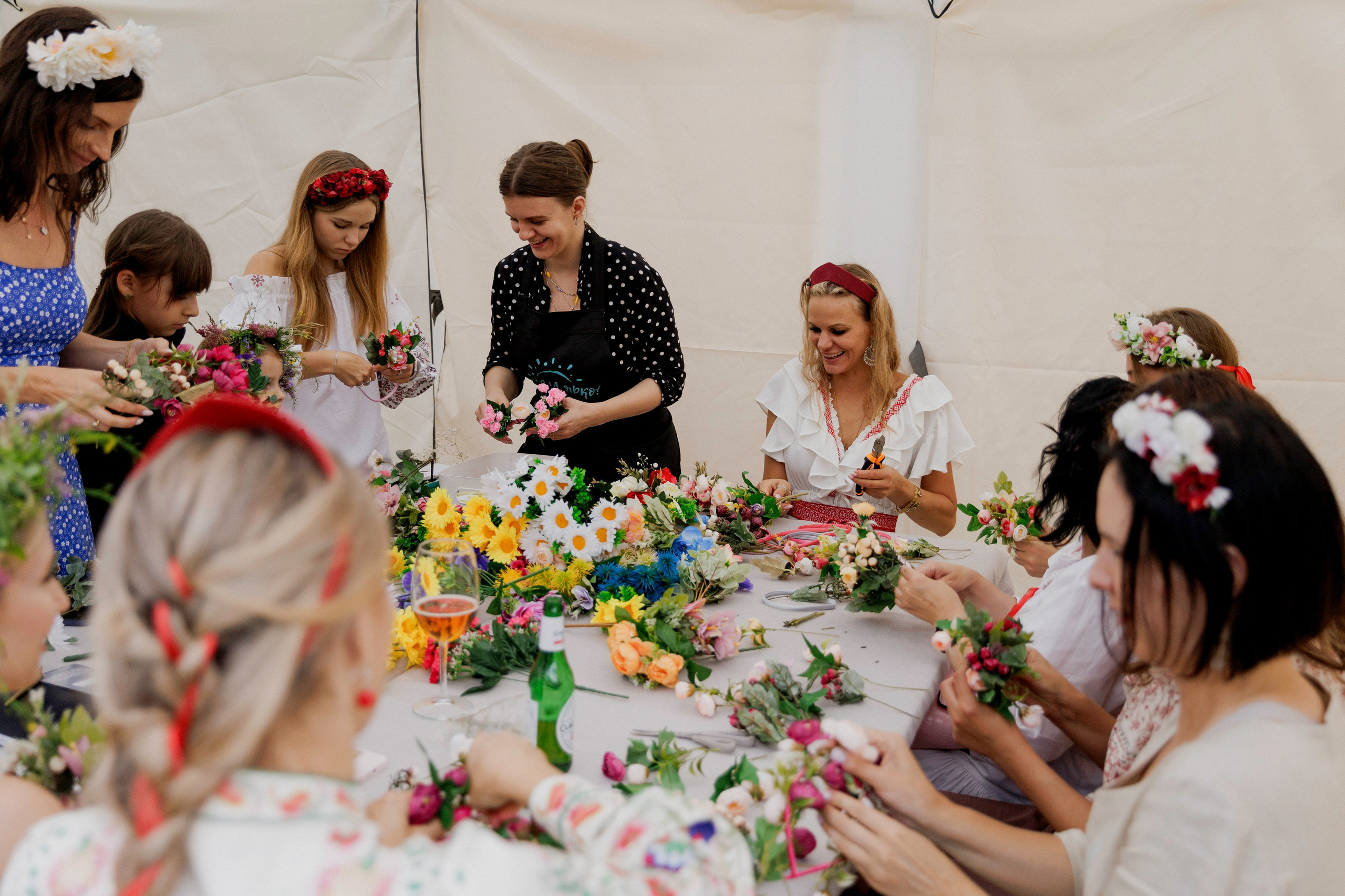 День Рождения в стиле «Иван Купала». Фотограф в Петербурге