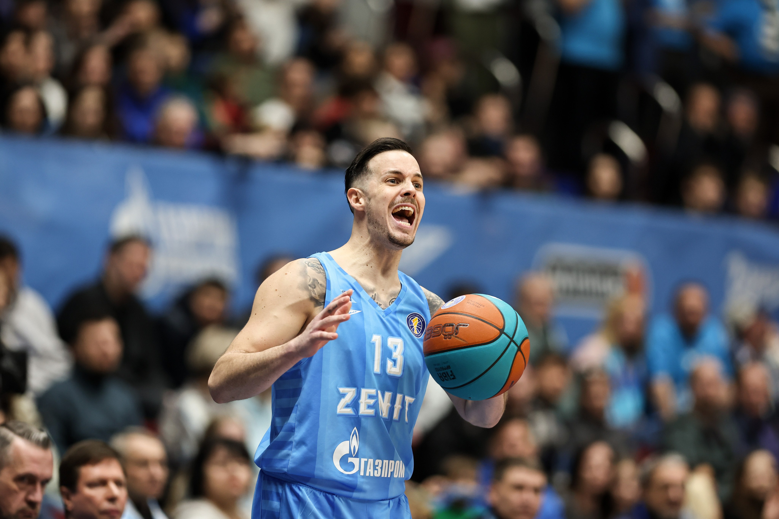 Зенит-Енисей 10.03.2024. Спортивный и репортажный фотограф Антон Тереханов