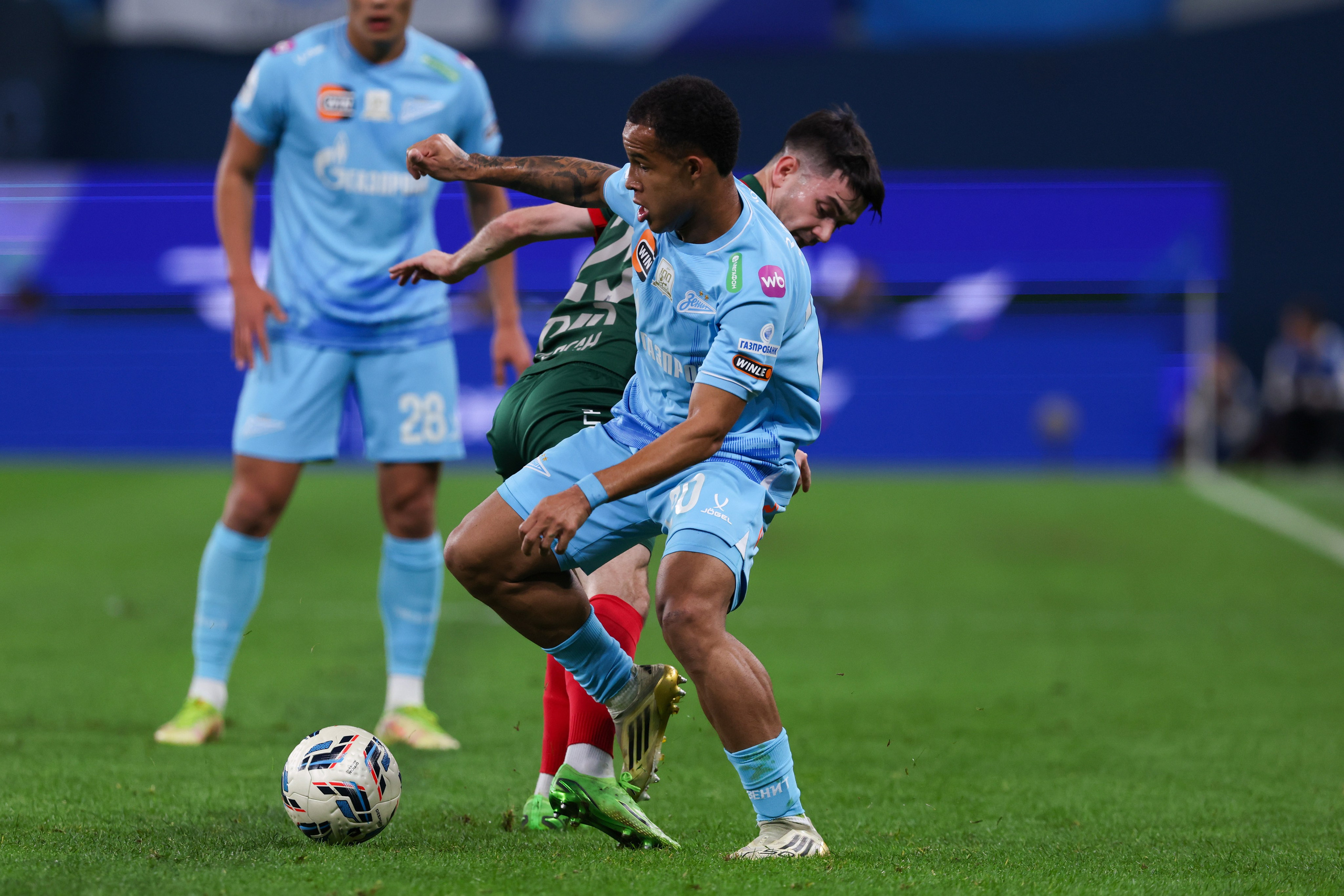 ФК «Зенит» — ФК «Локомотив» 14 тур РПЛ 01.11.2025. Спортивный и репортажный фотограф Антон Тереханов