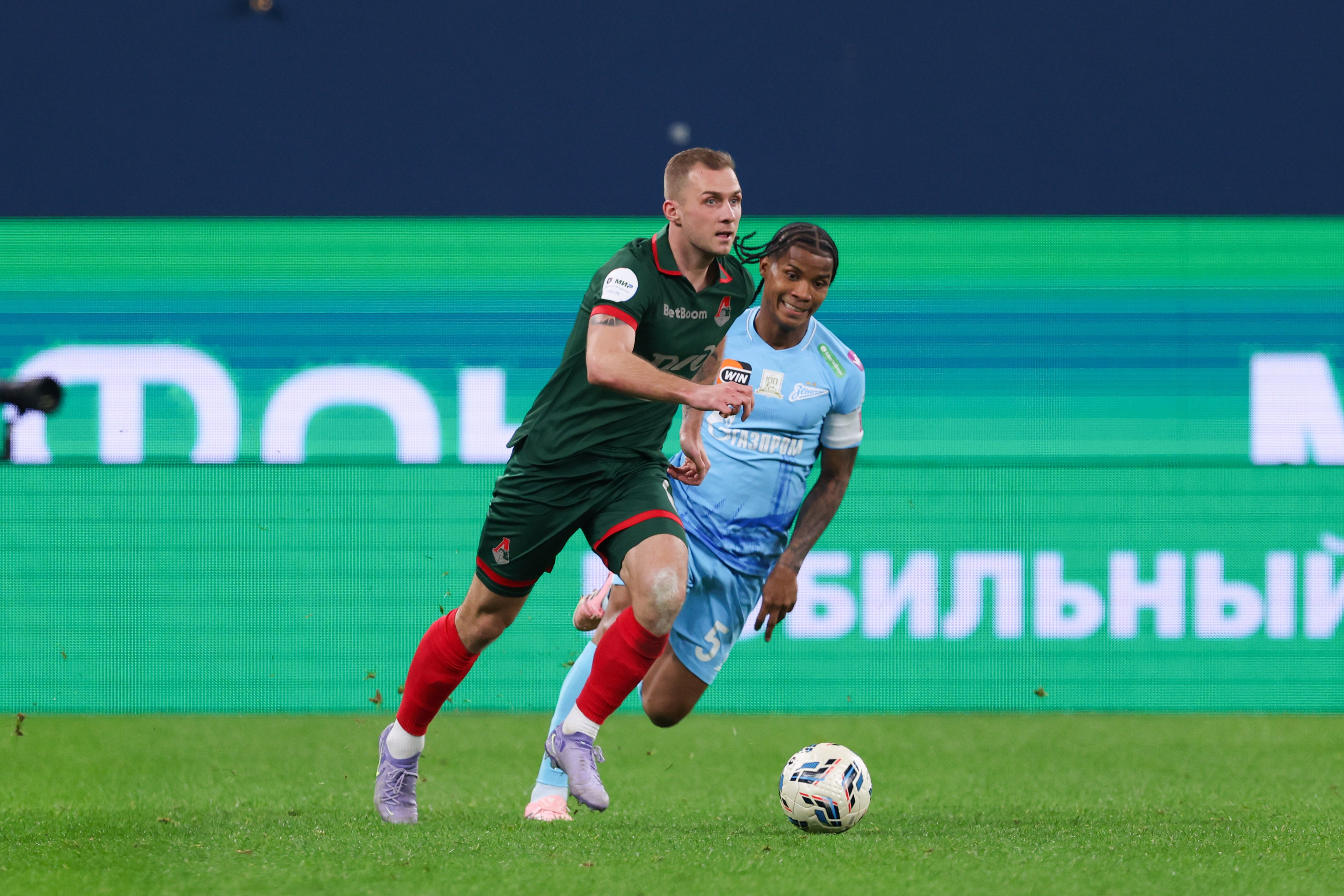 ФК «Зенит» — ФК «Локомотив» 14 тур РПЛ 01.11.2025. Спортивный и репортажный фотограф Антон Тереханов