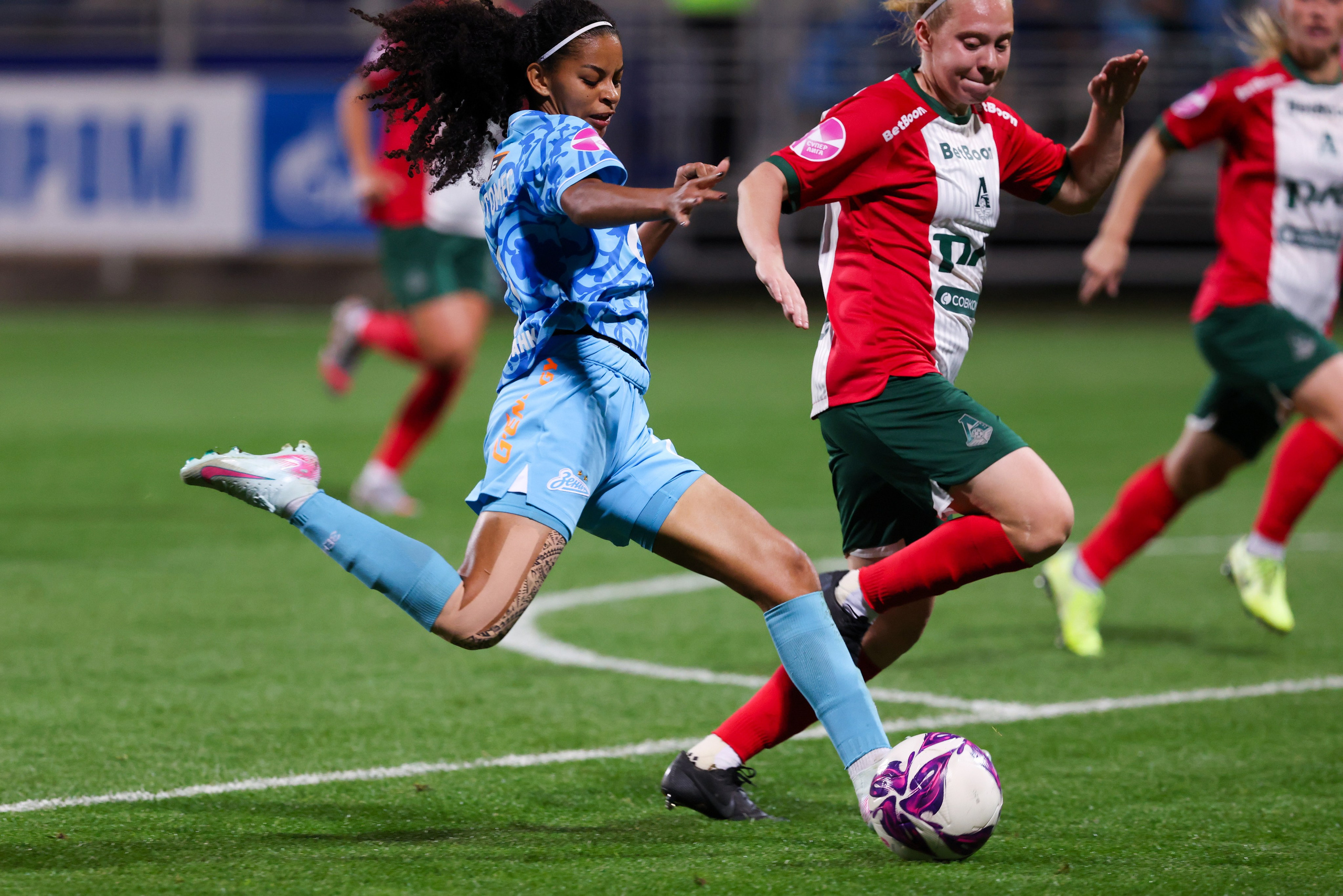 ЖФК «Зенит» — ЖФК «Локомотив» Москва Winline Кубок России 13.09.2025. Спортивный и репортажный фотограф Антон Тереханов