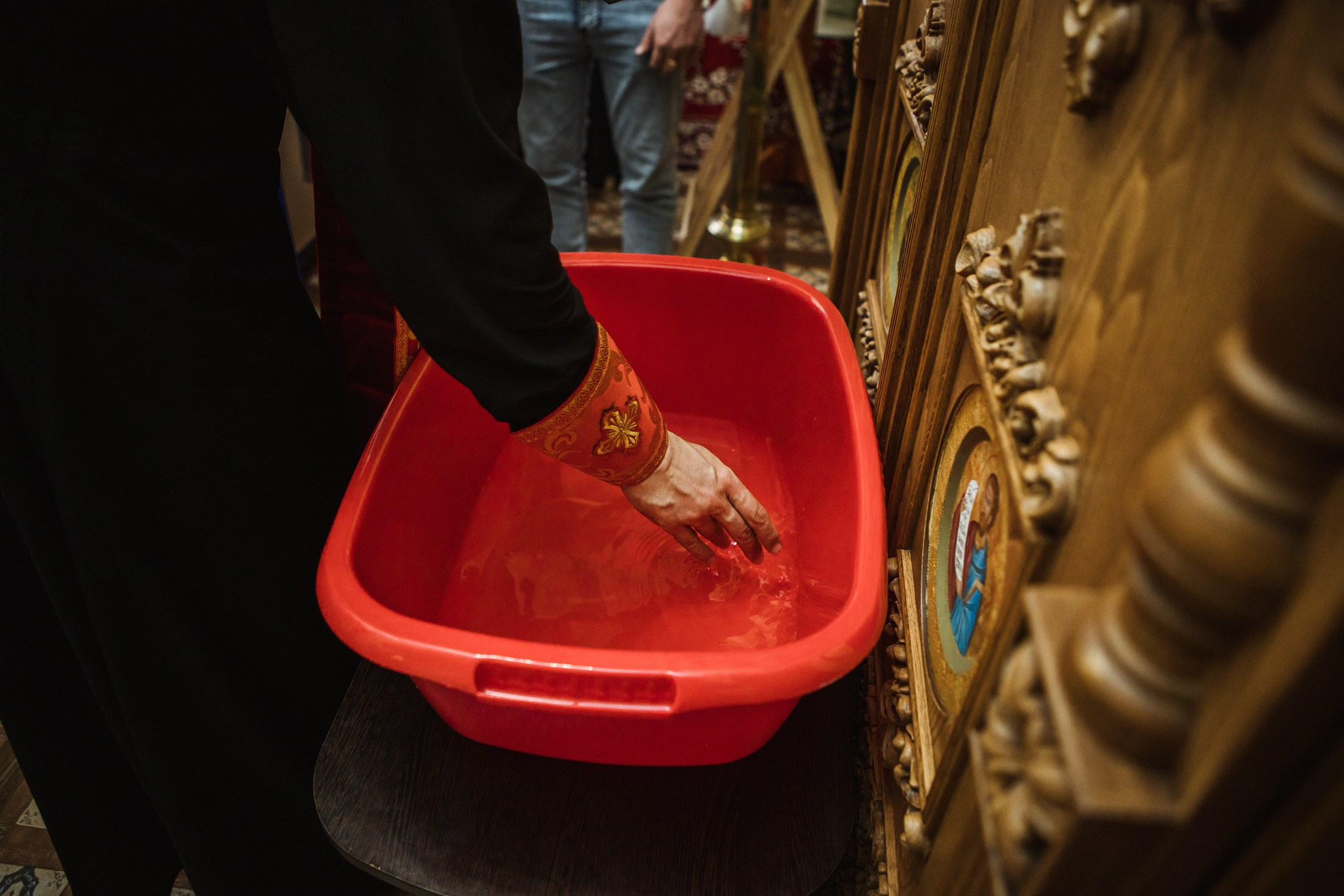 Храм Преподобного-Сергия-Радонежского. Крещение Мелании. Фотографы в городе Волгограде — Людмила Агеева и Алексей Околелов