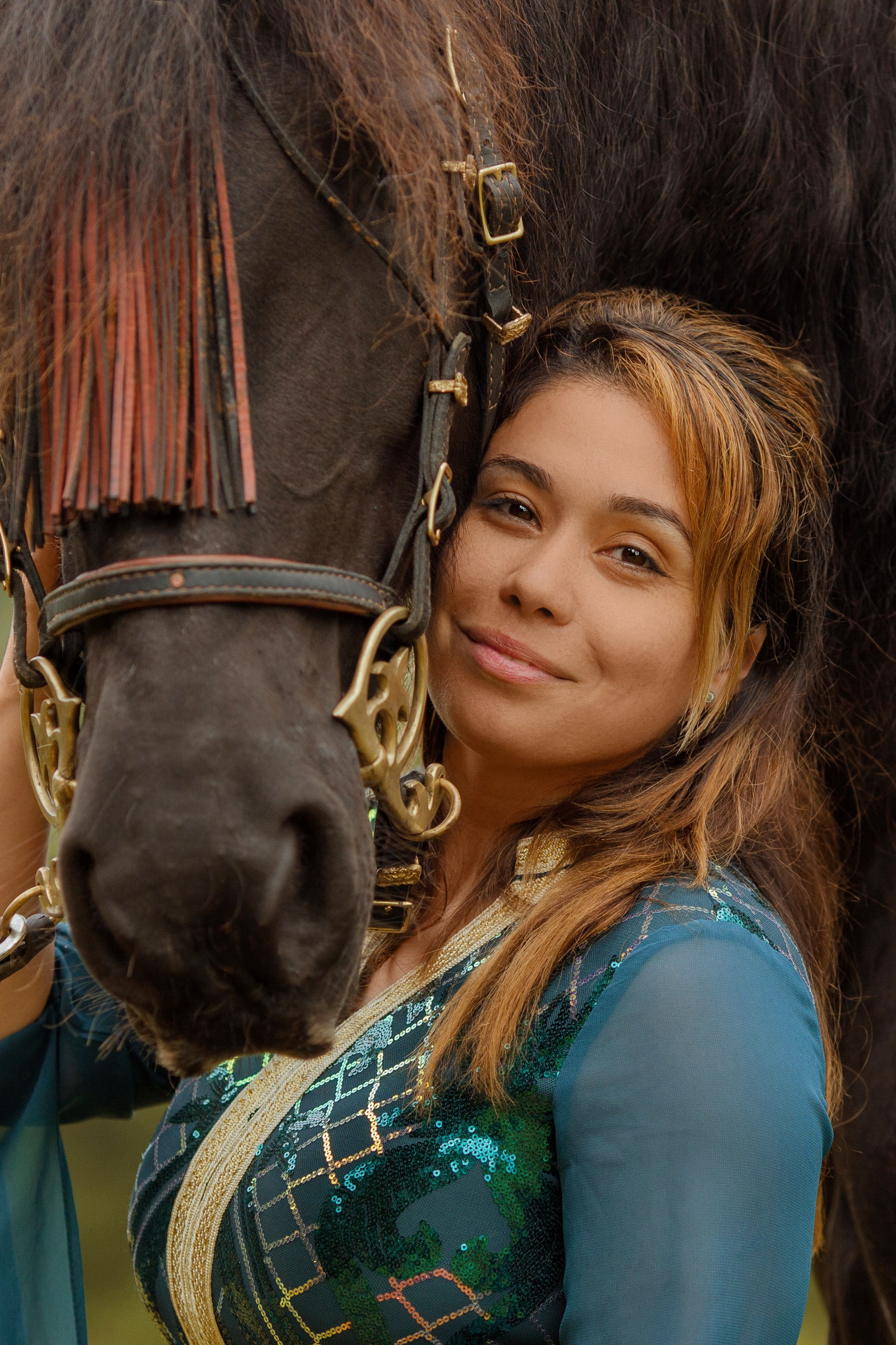 Кори и фризская кобыла Тинэке