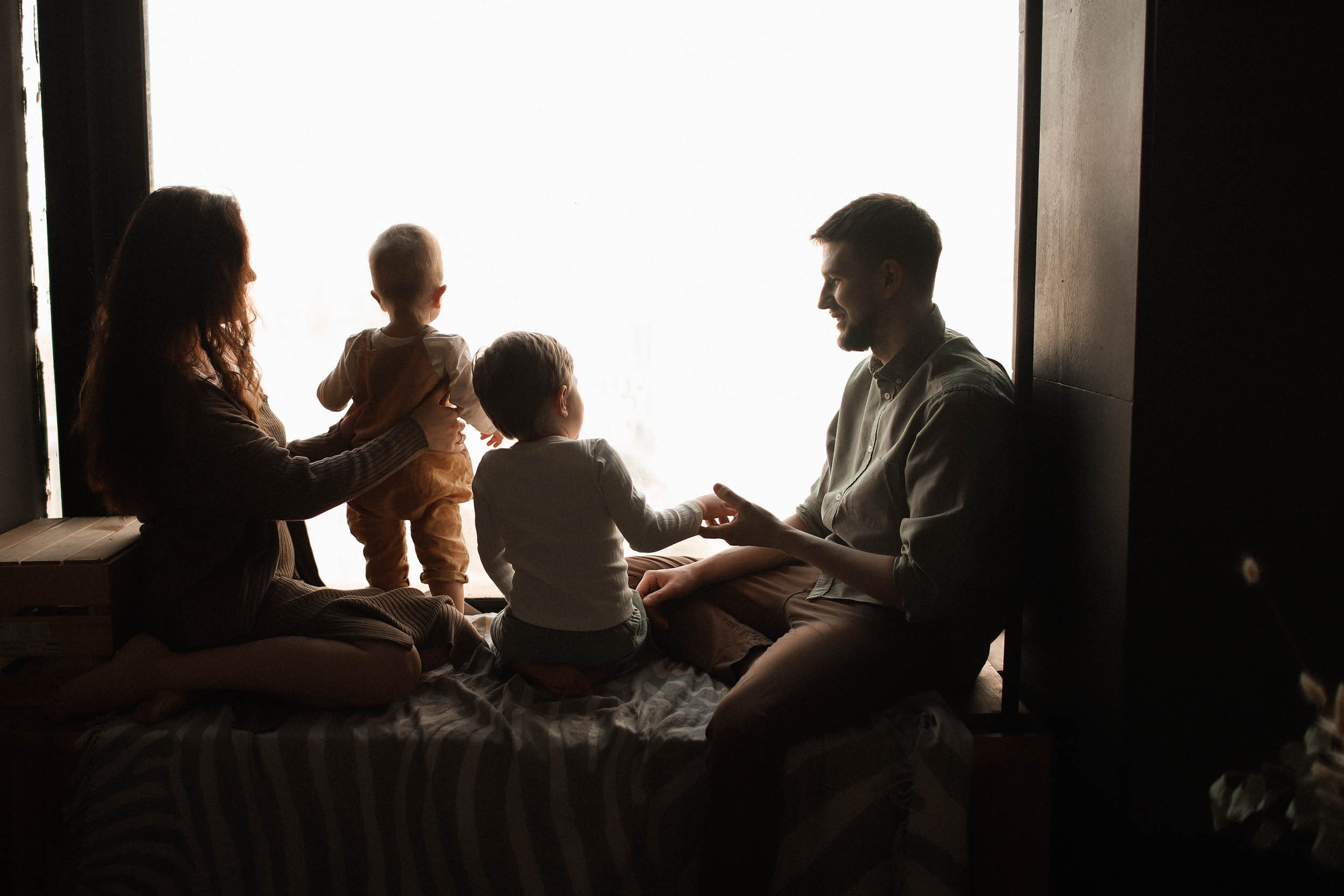 Евгения Артем Демид и Лев. Фотограф про любовь в городе Москва