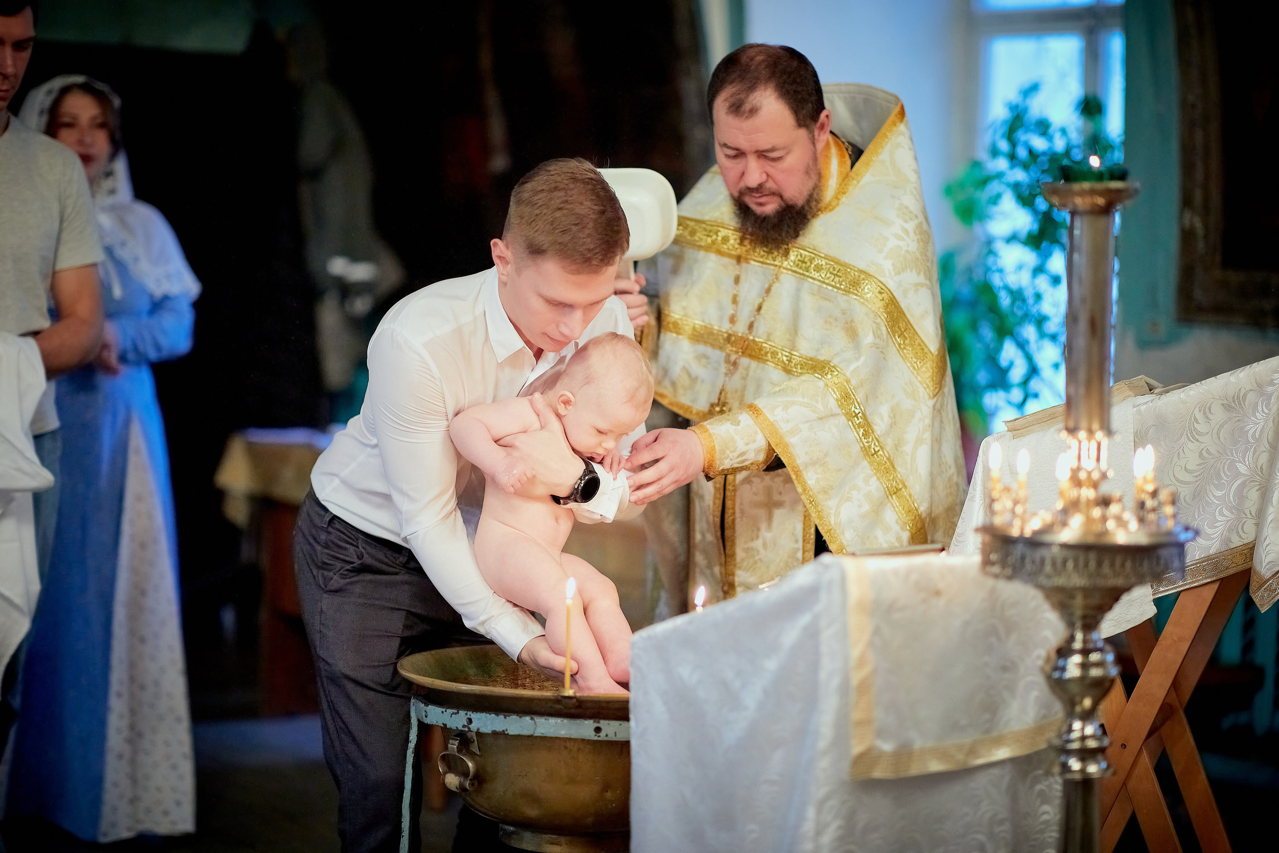 Крещение Егорушки. Семейный и детский фотограф в Ярославле Юлия Галашина
