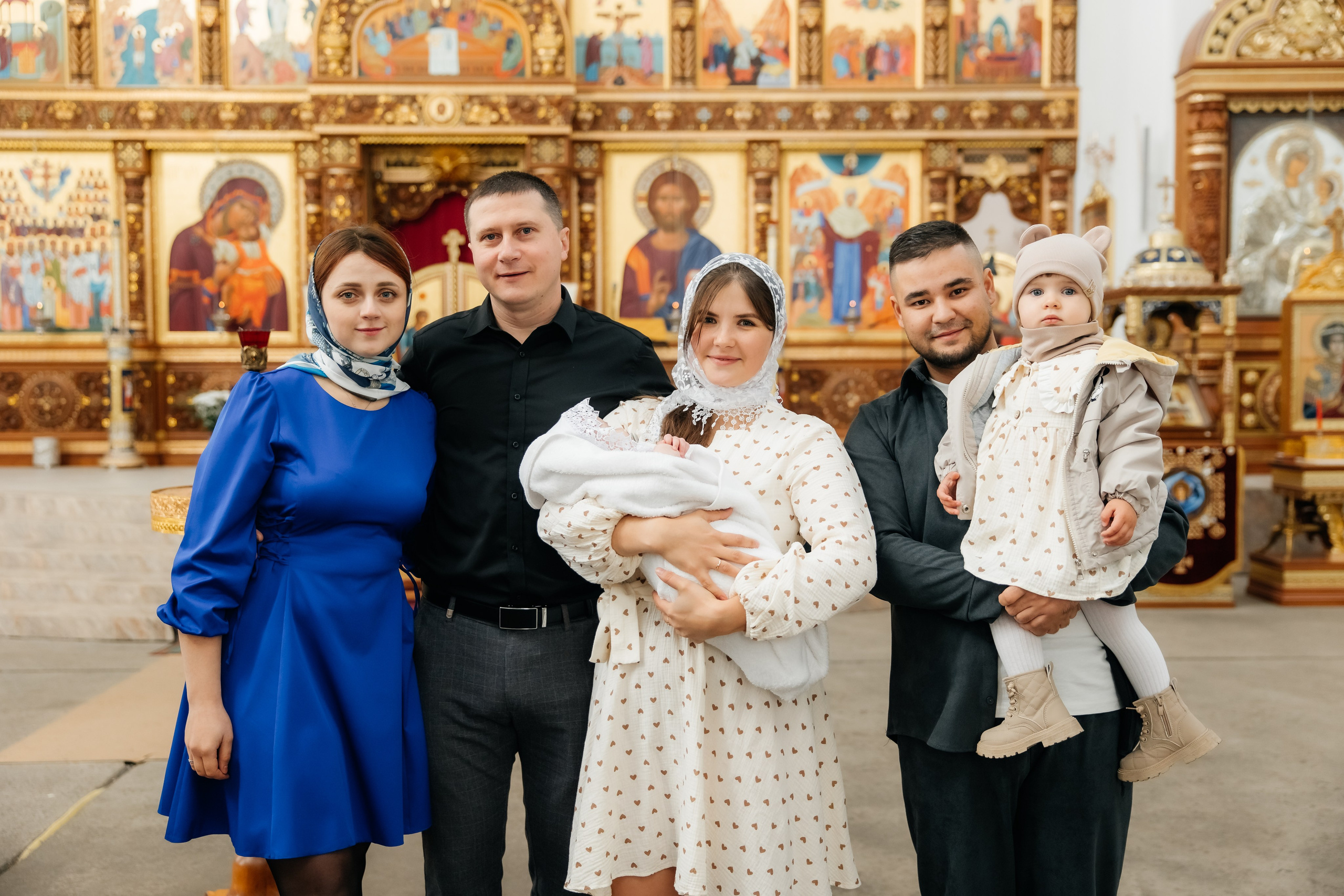 Крещение Мирославы. Храм иконы Божьей Матери «Всех скорбящих Радость». Фотограф ВИКА МЕДУЗА